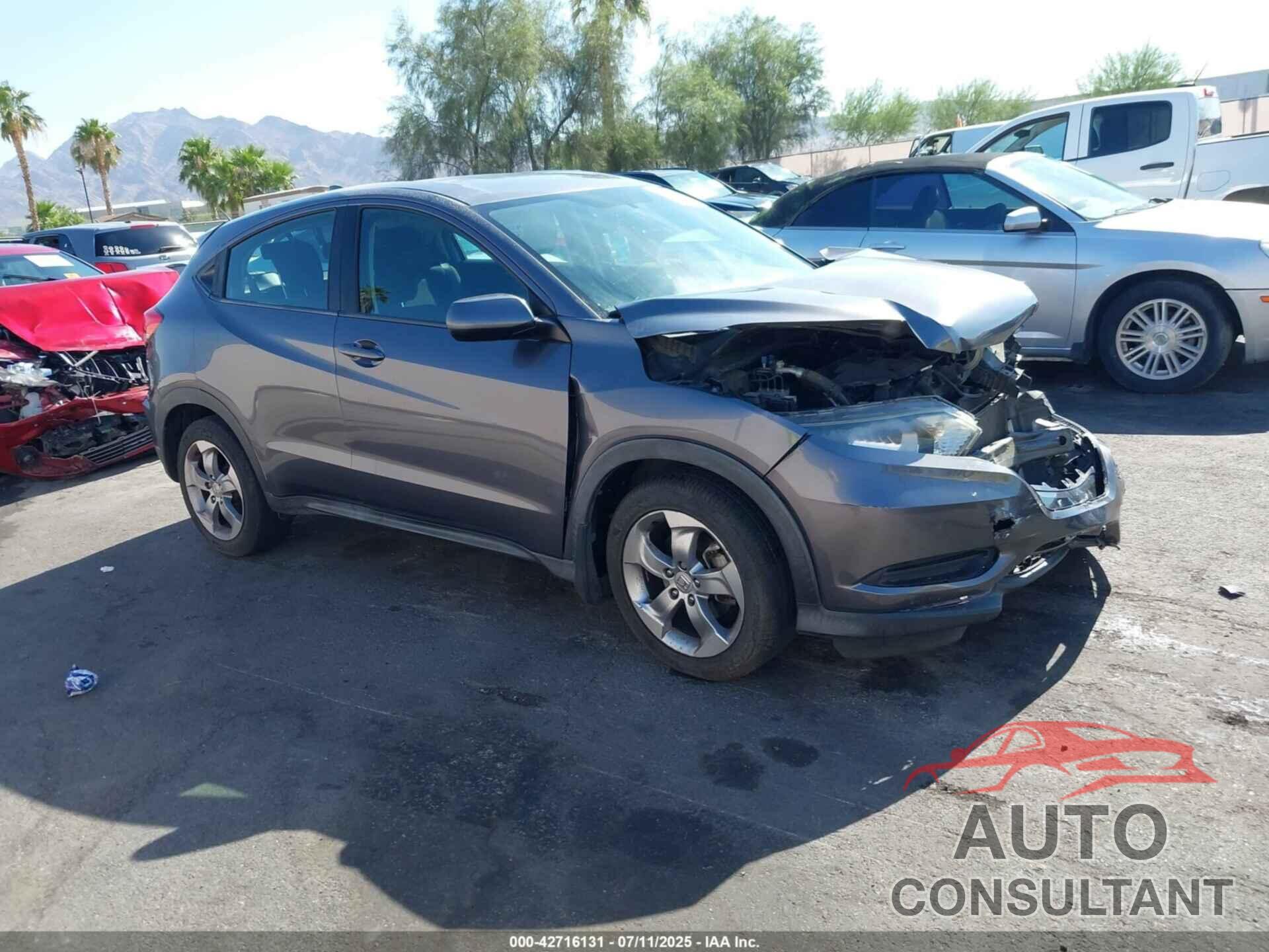 HONDA HR-V 2017 - 3CZRU5H36HM700423