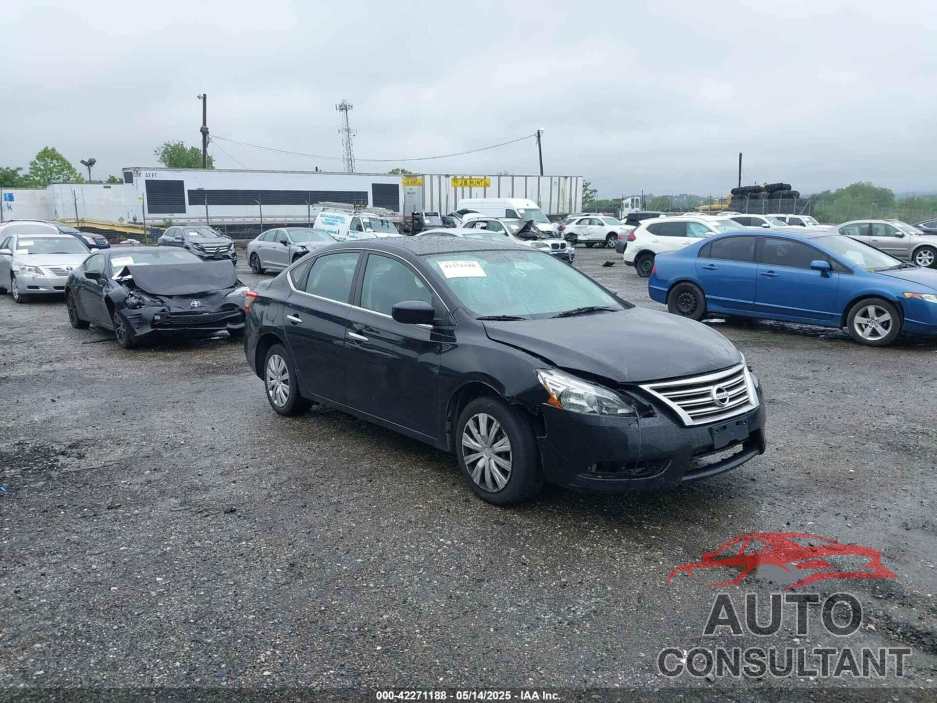 NISSAN SENTRA 2013 - 3N1AB7AP4DL776842