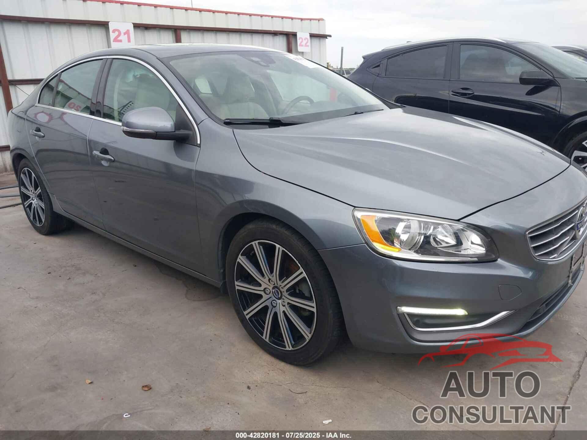 VOLVO S60 INSCRIPTION 2016 - LYV402FK1GB089905