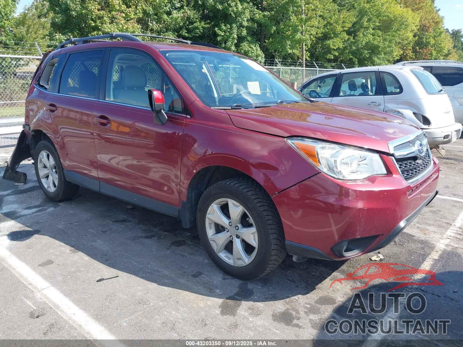 SUBARU FORESTER 2016 - JF2SJARC2GH473260