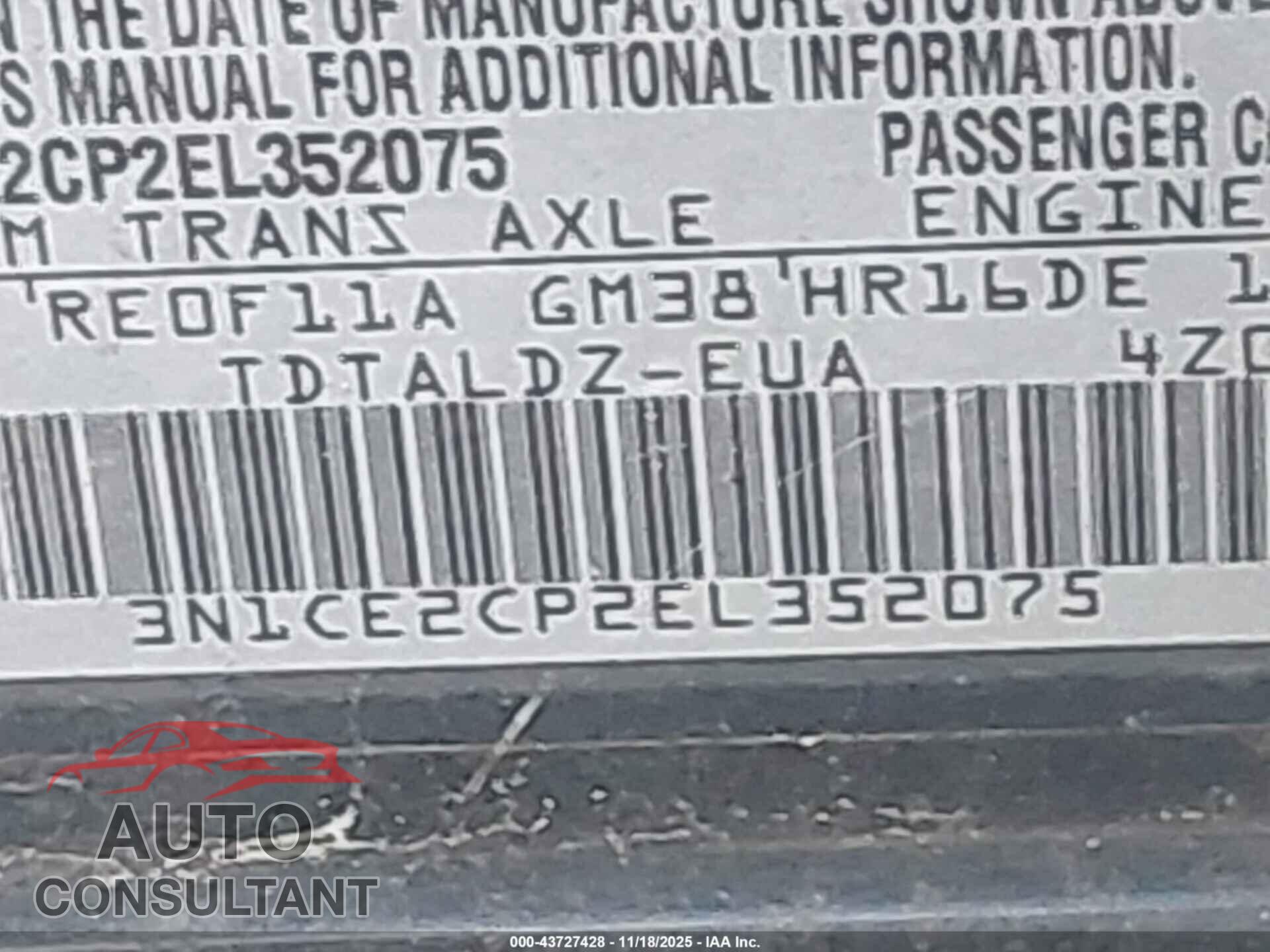 NISSAN VERSA NOTE 2014 - 3N1CE2CP2EL352075
