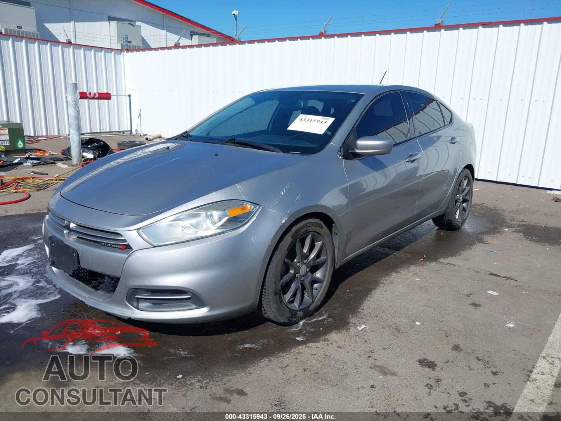 DODGE DART 2015 - 1C3CDFAA2FD237459