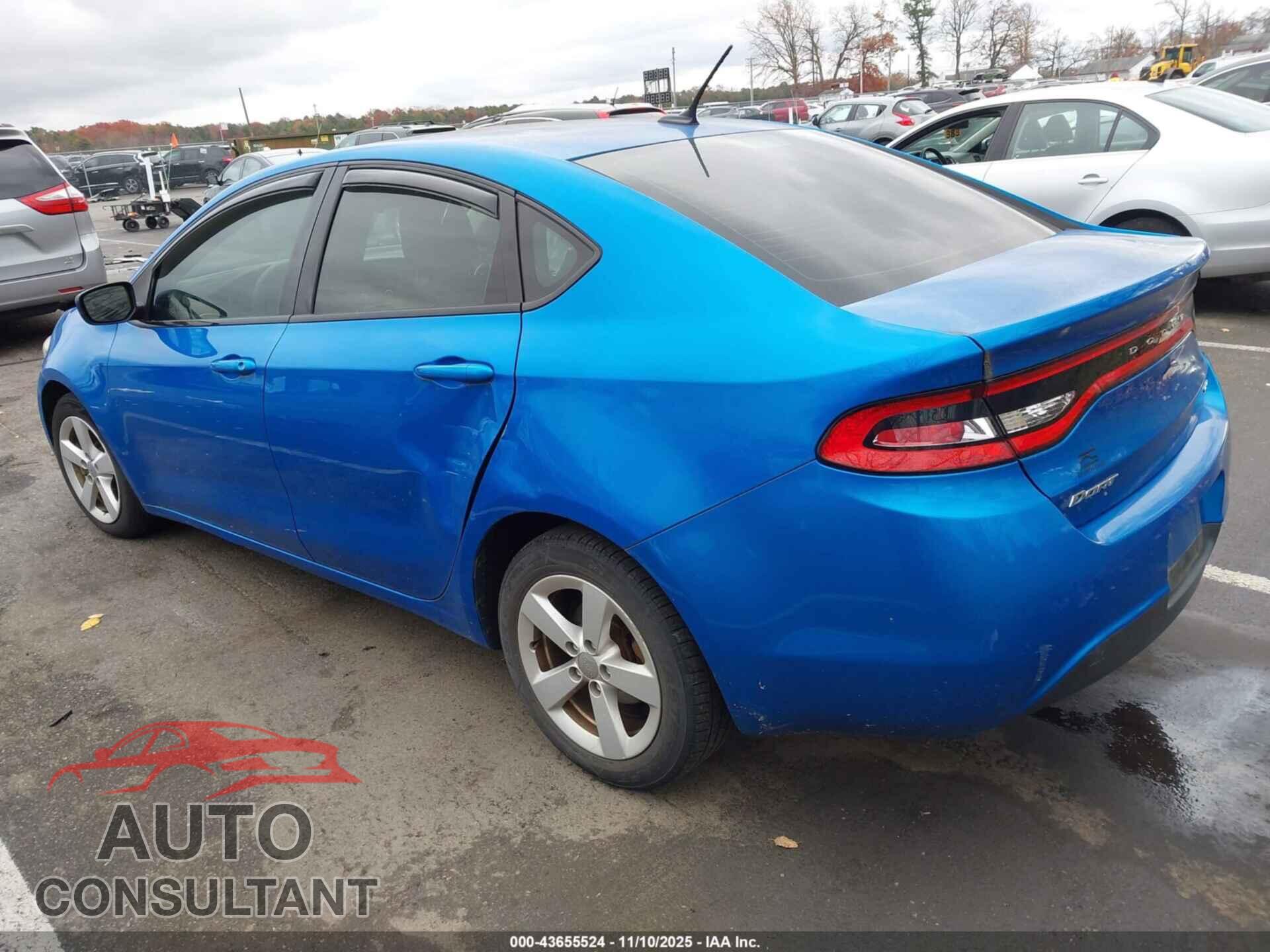 DODGE DART 2015 - 1C3CDFBB6FD415865