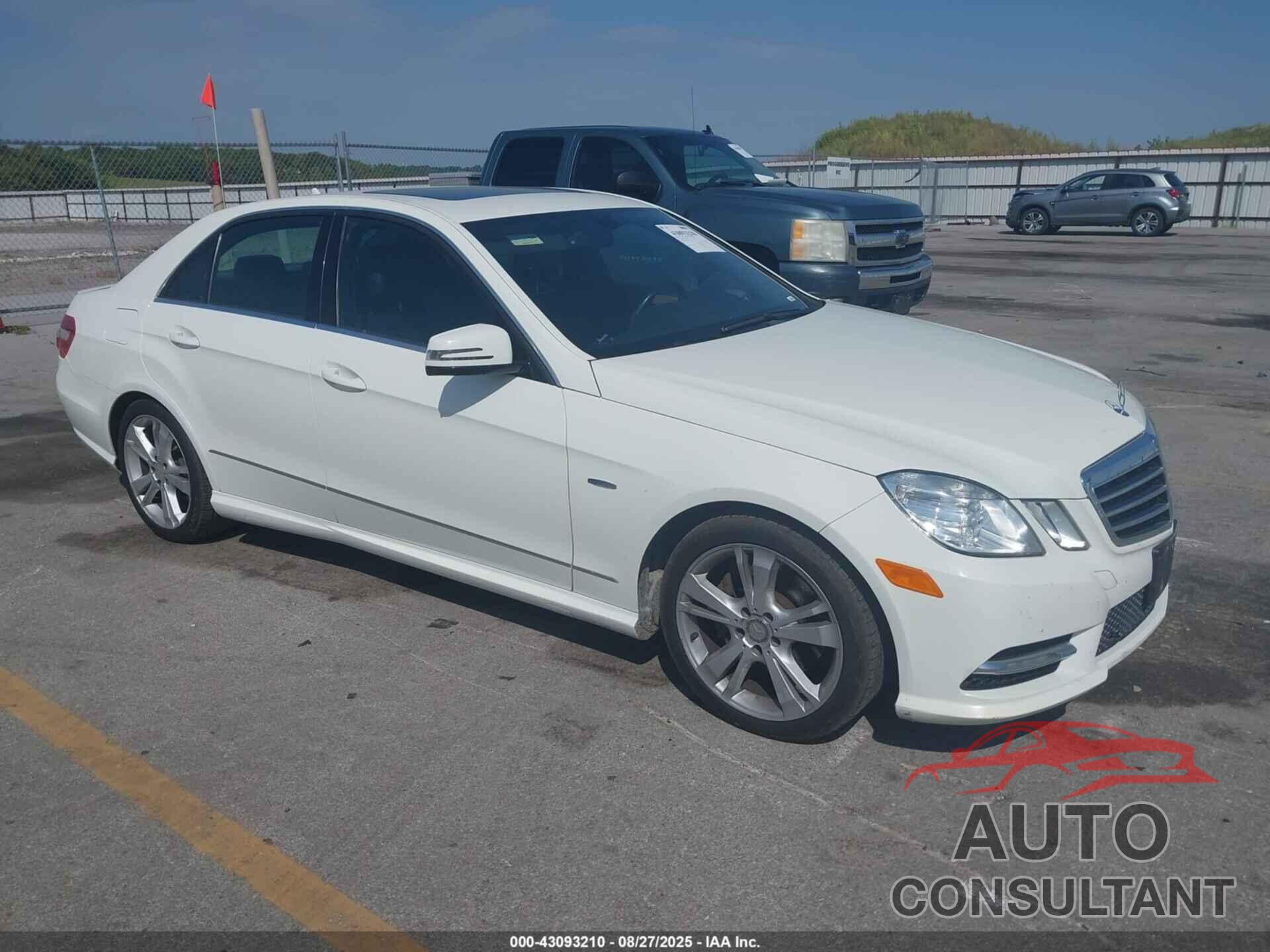 MERCEDES-BENZ E 350 2012 - WDDHF8JBXCA640401