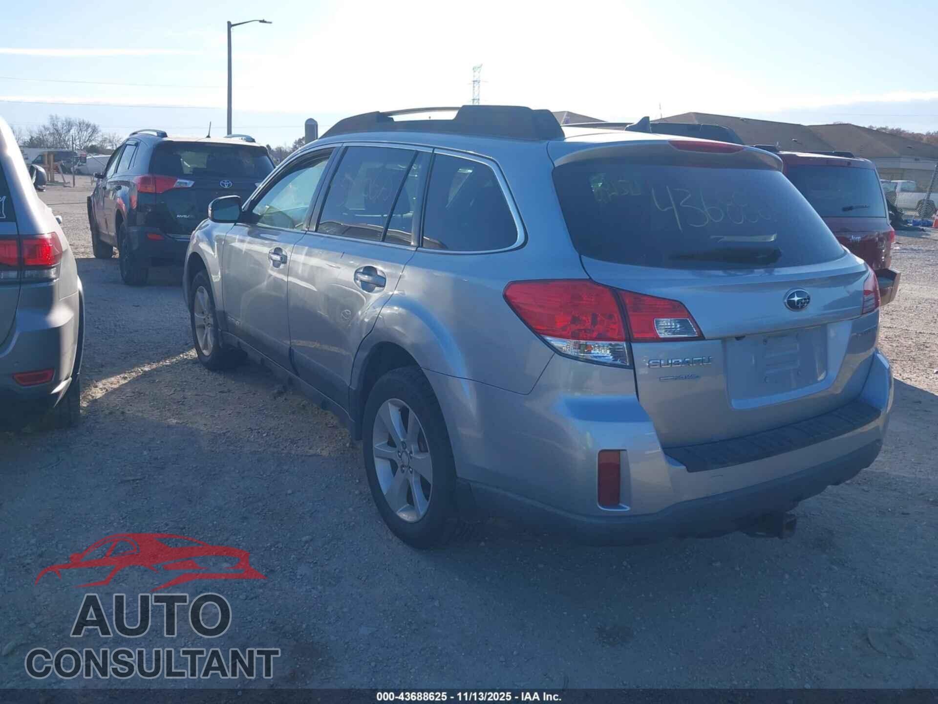 SUBARU OUTBACK 2014 - 4S4BRCDC7E3306960