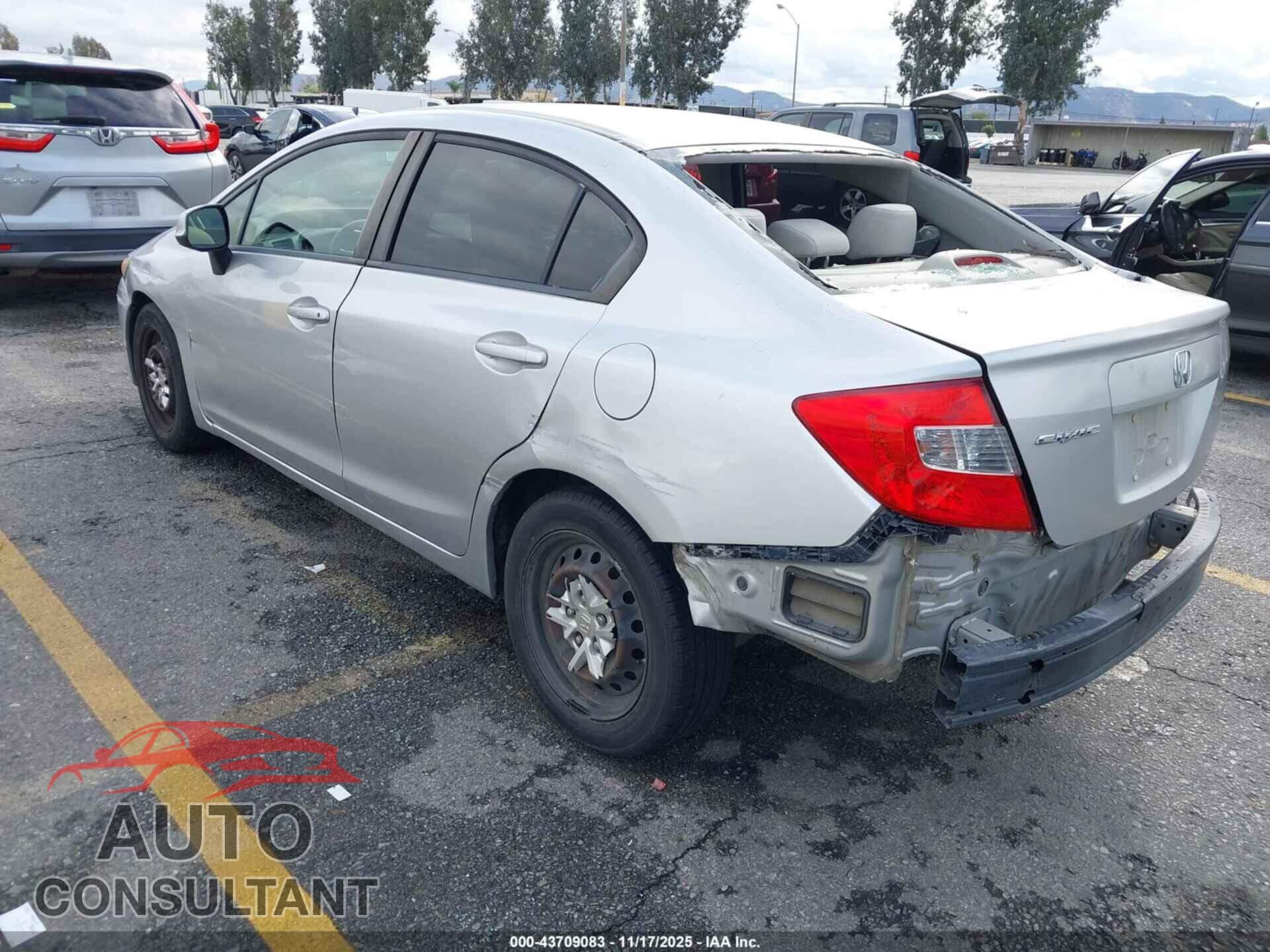 HONDA CIVIC 2012 - JHMFB2F50CS002308