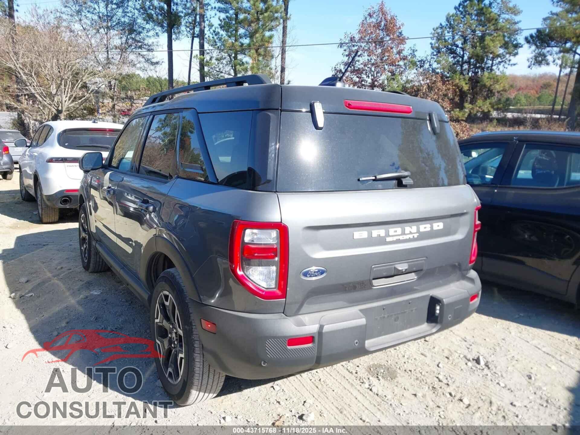 FORD BRONCO SPORT 2025 - 3FMCR9CN4SRE34225