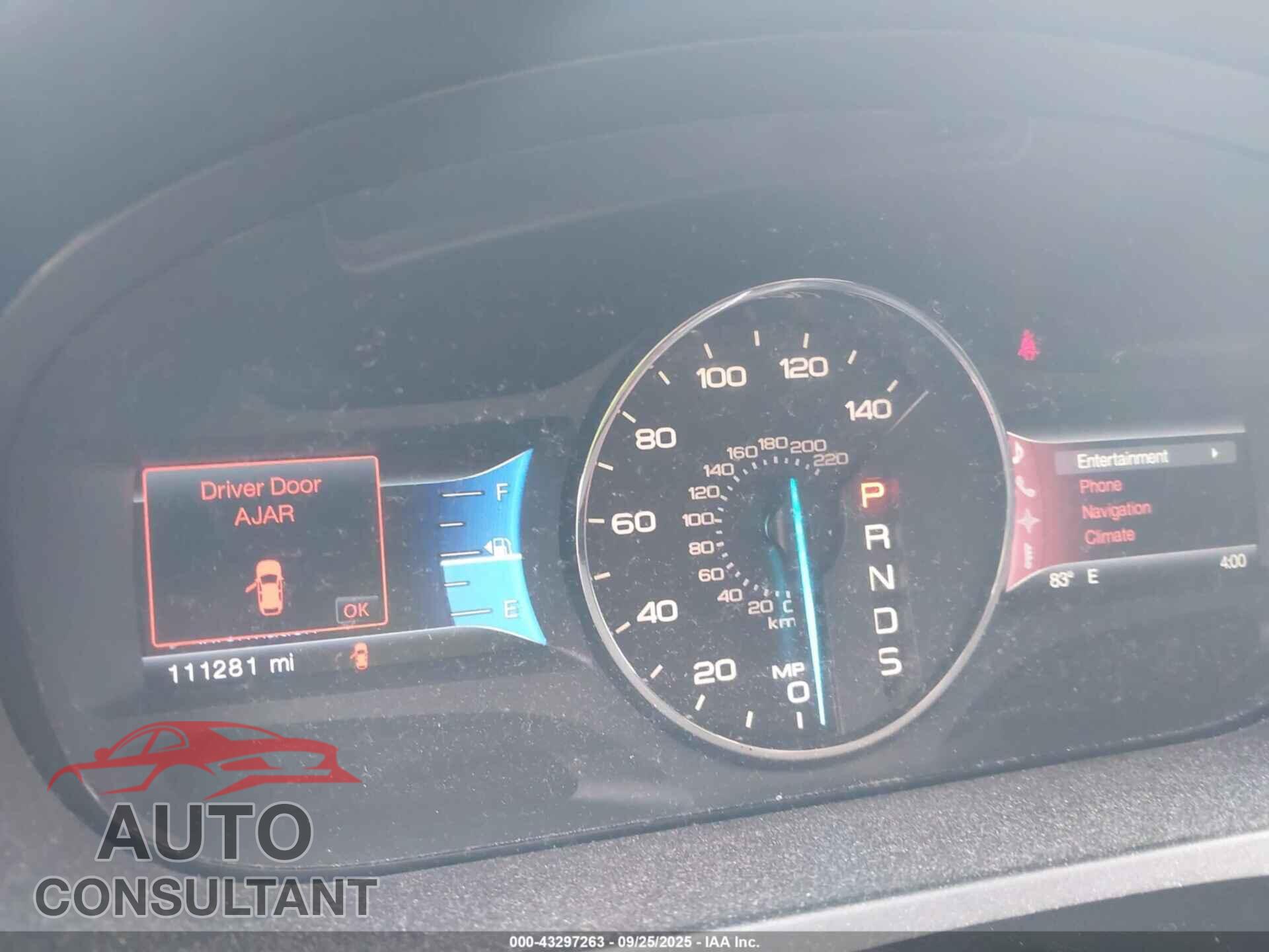 FORD EDGE 2013 - 2FMDK4AK2DBC14149