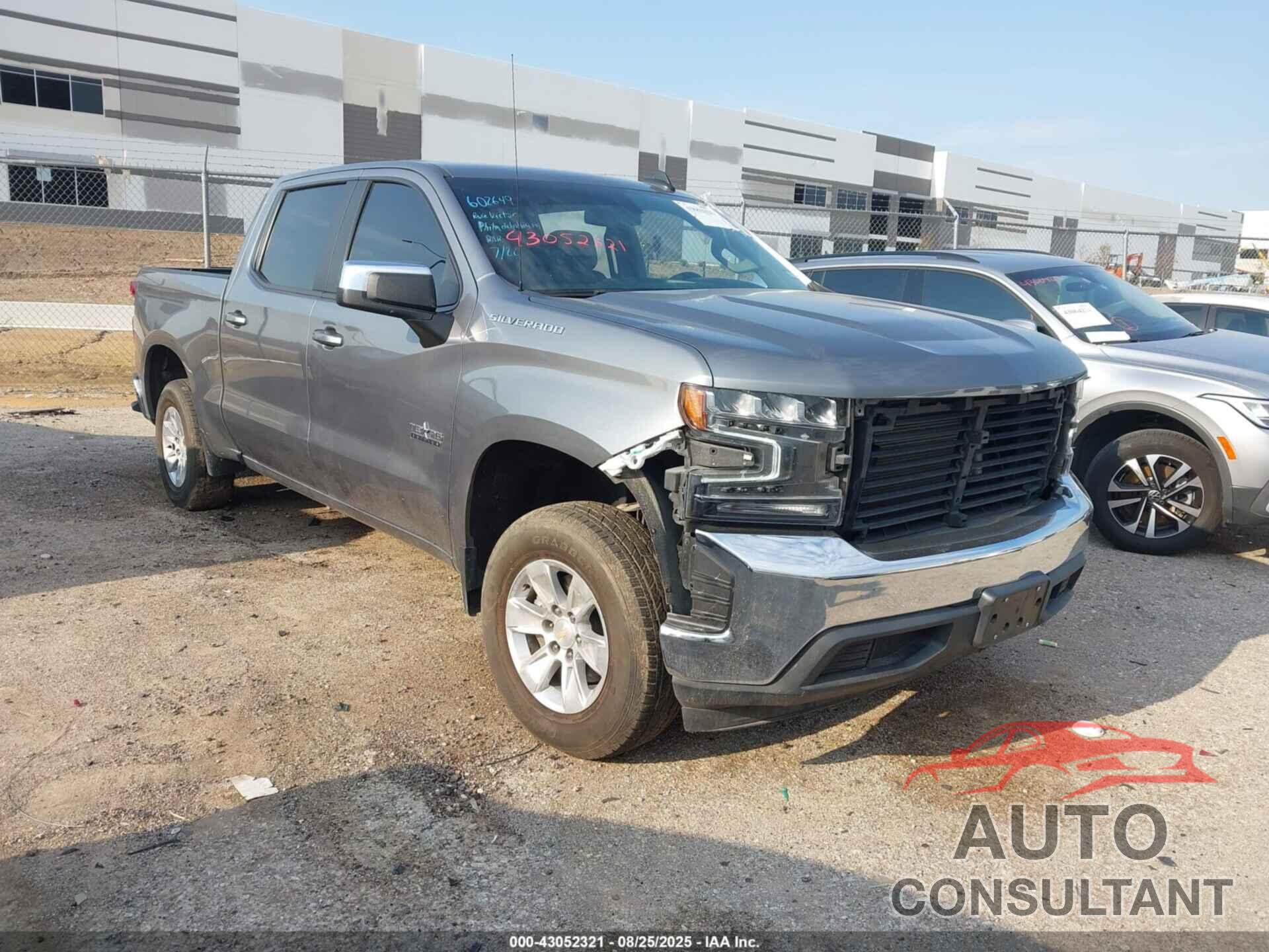 CHEVROLET SILVERADO 1500 2021 - 3GCPWCED3MG392113