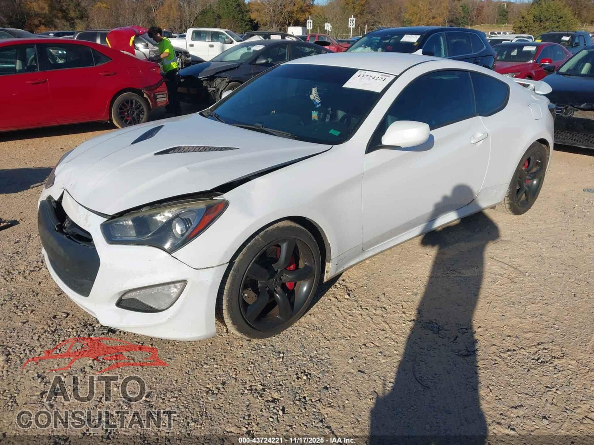 HYUNDAI GENESIS 2014 - KMHHT6KD0EU114489