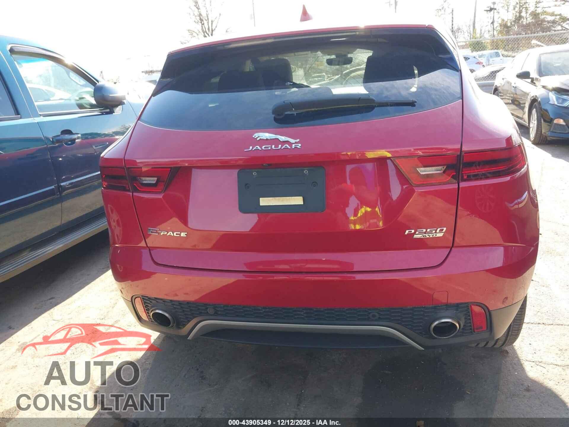 JAGUAR E-PACE 2019 - SADFP2FX8K1Z36214