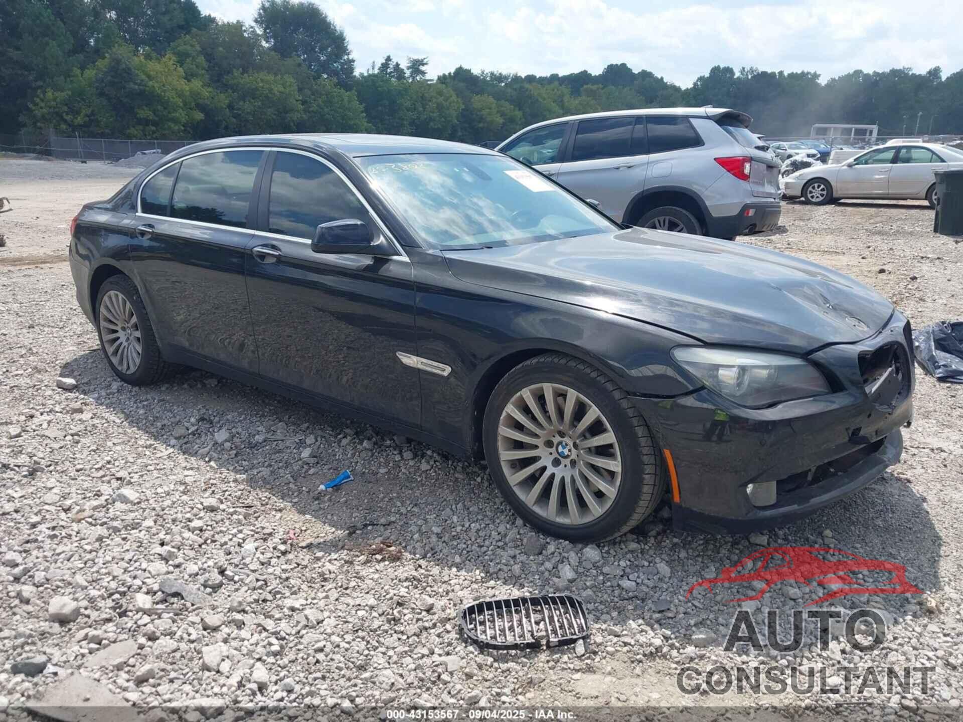 BMW 750LI 2012 - WBAKB8C59CC962743