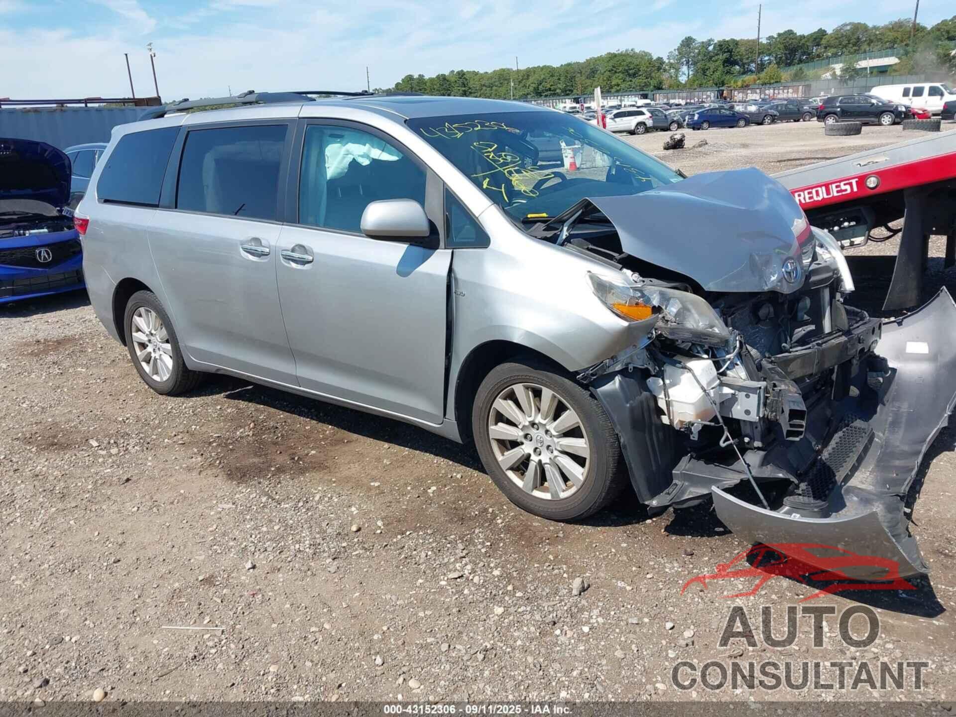 TOYOTA SIENNA 2017 - 5TDDZ3DC1HS178408