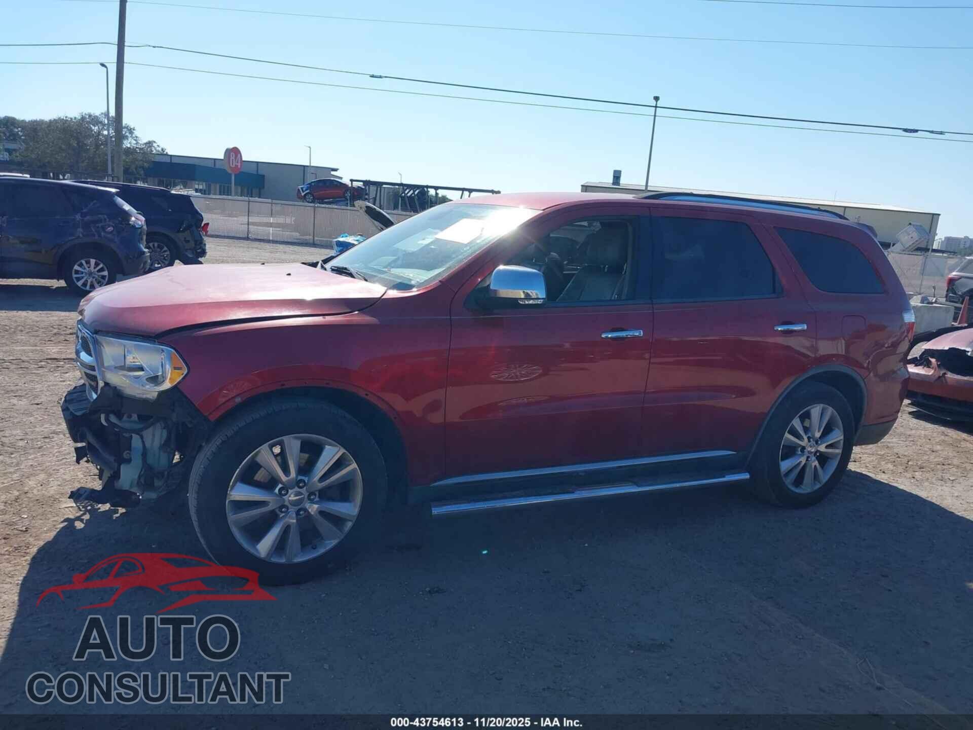 DODGE DURANGO 2011 - 1D4SD4GT7BC592991
