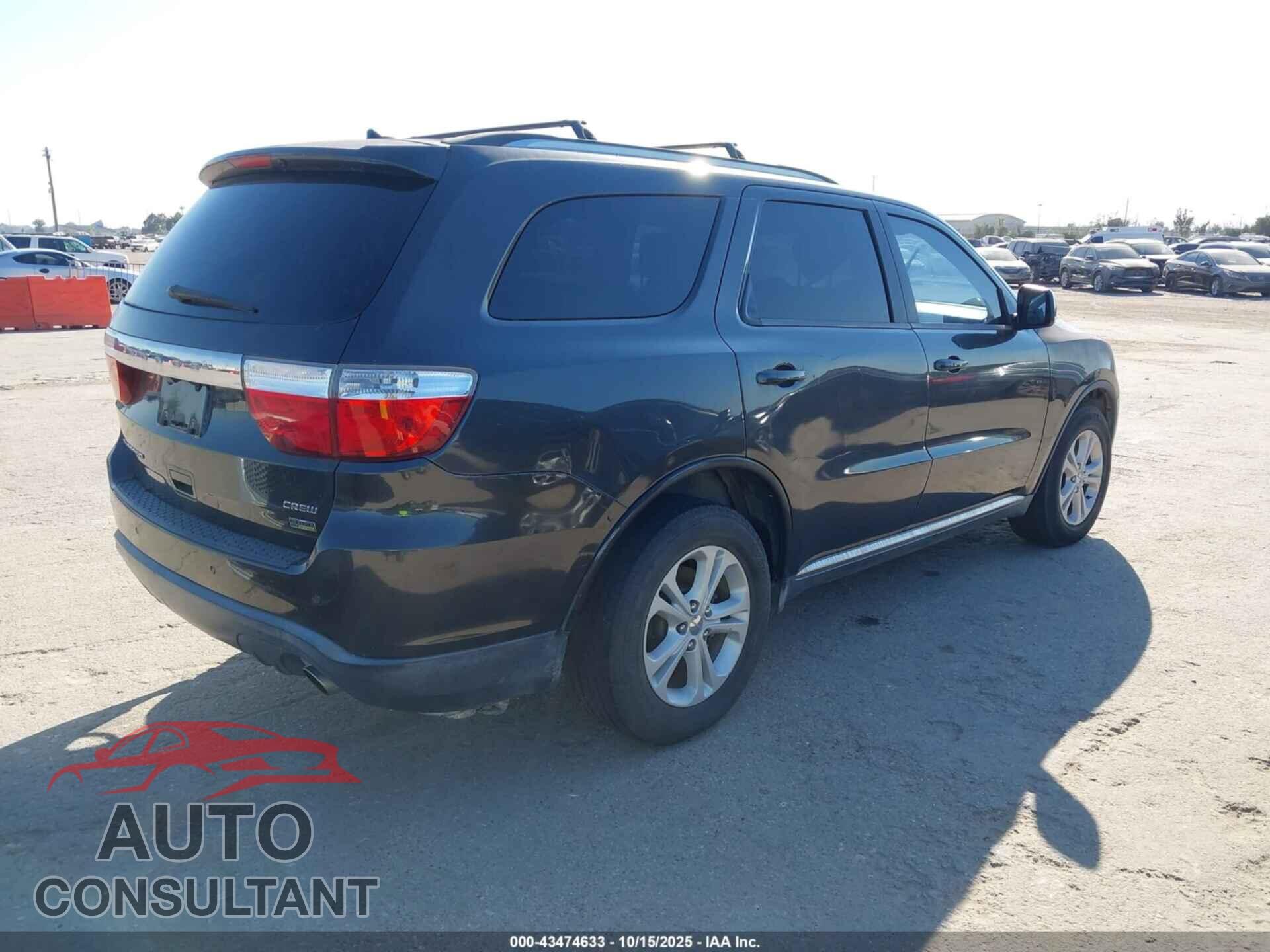 DODGE DURANGO 2011 - 1D4RD4GG5BC729315