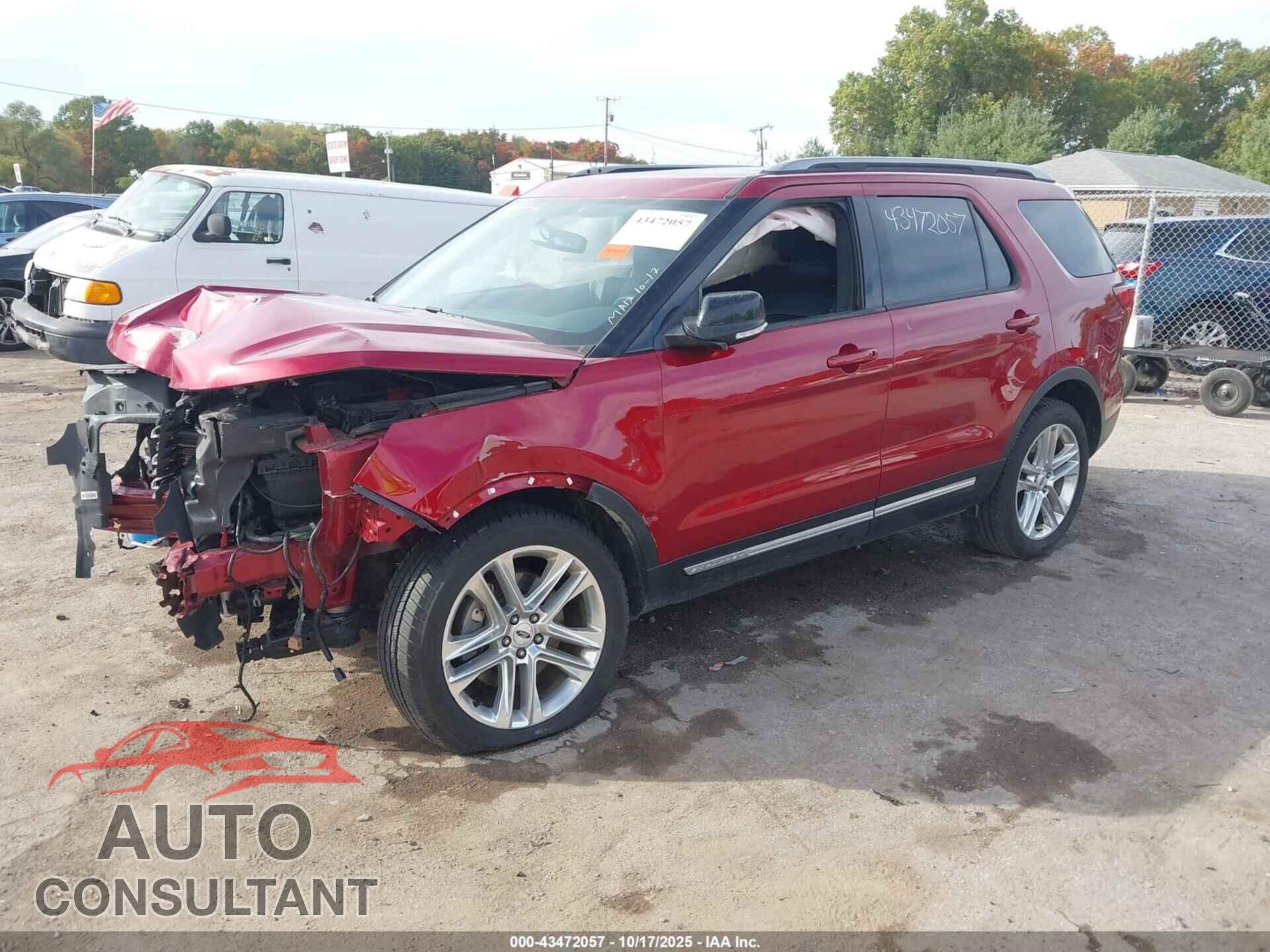 FORD EXPLORER 2017 - 1FM5K8D85HGD16166