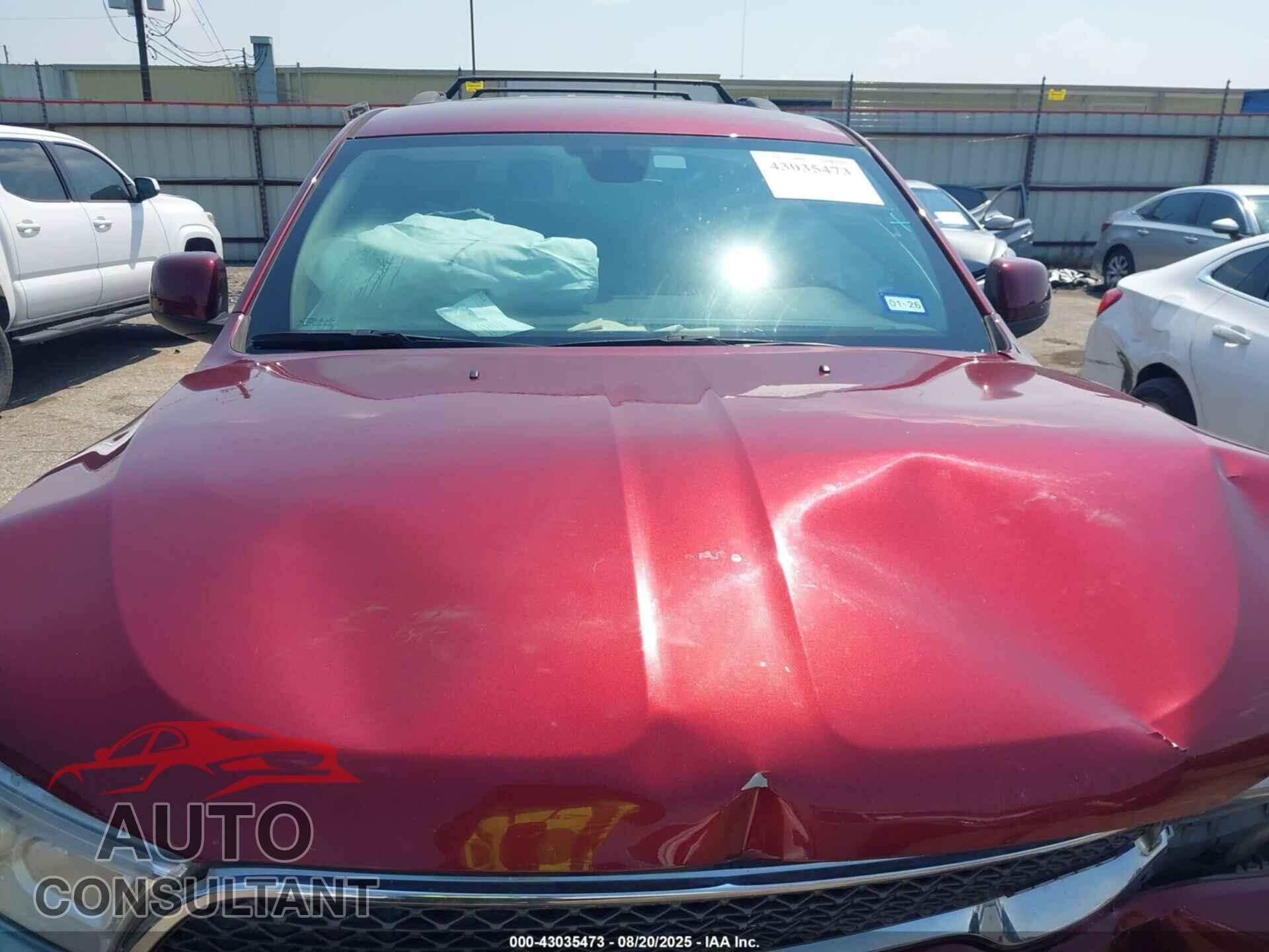 DODGE DURANGO 2021 - 1C4RDHAG9MC878357