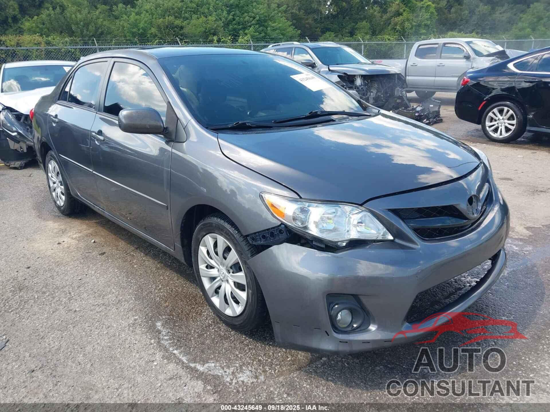 TOYOTA COROLLA 2012 - 5YFBU4EE2CP048134