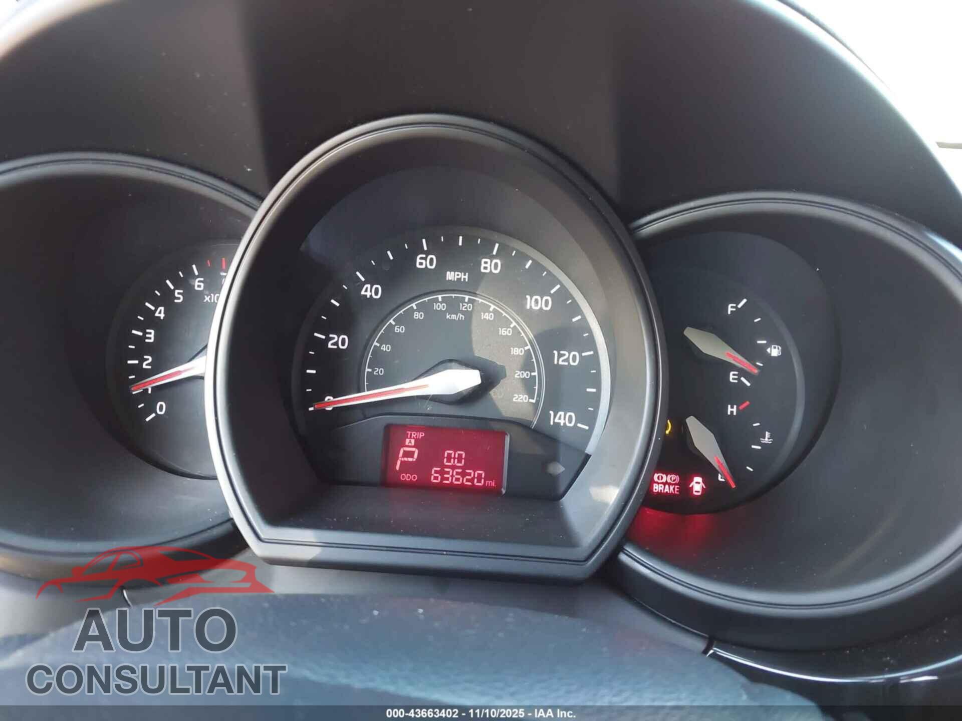 KIA RIO 2017 - KNADN5A35H6036264