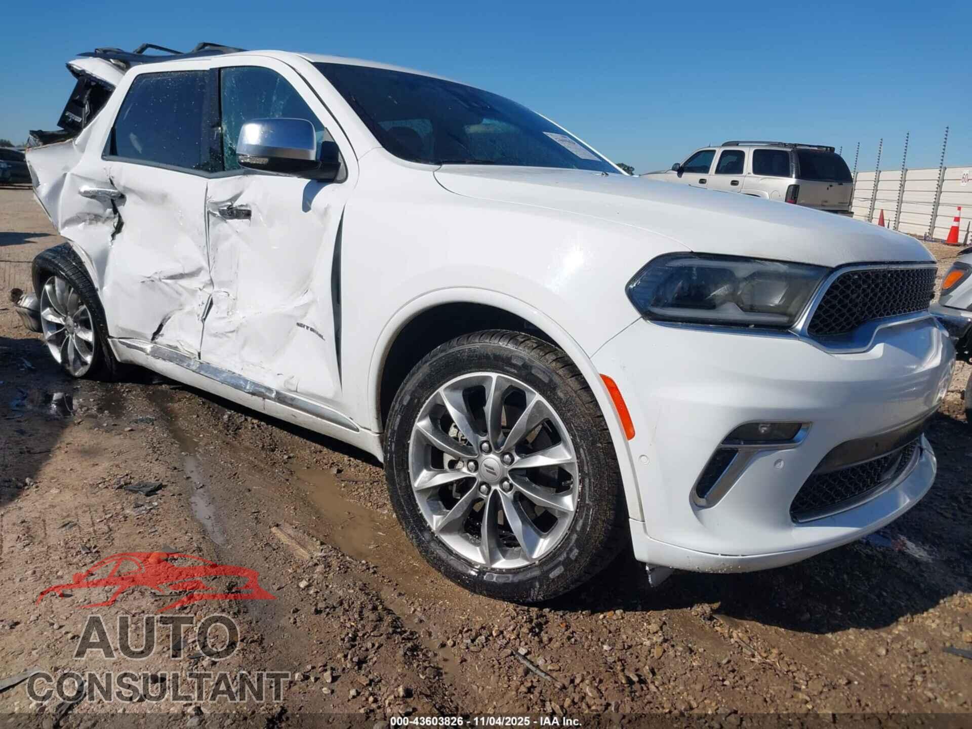 DODGE DURANGO 2022 - 1C4SDJET3NC219028