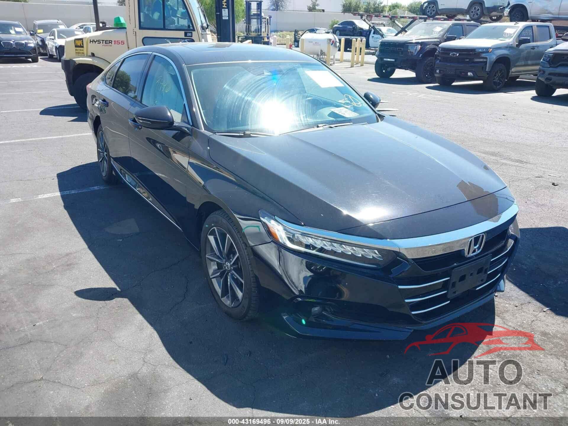 HONDA ACCORD 2021 - 1HGCV1F52MA119077