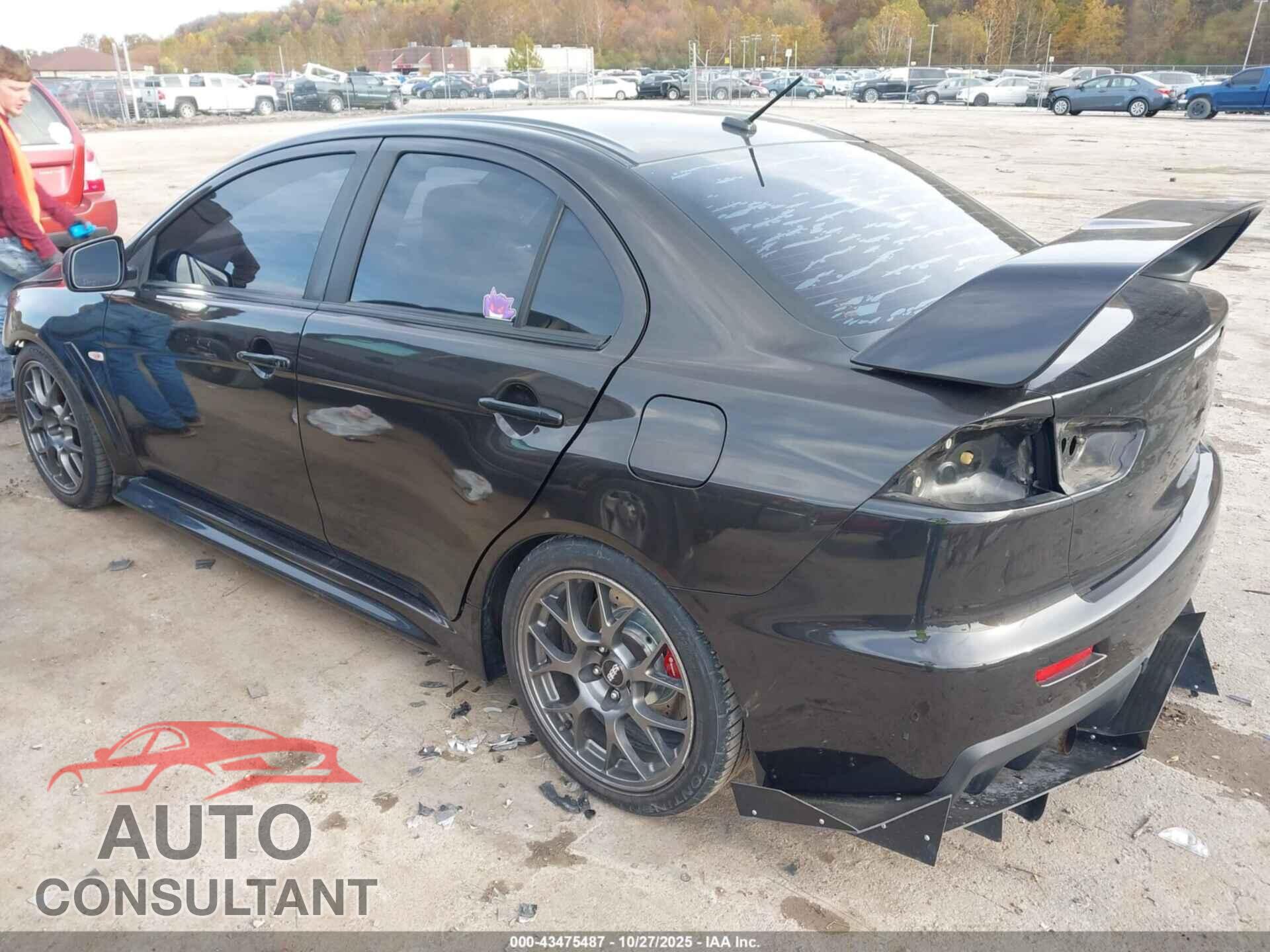 MITSUBISHI LANCER EVOLUTION 2014 - JA32W5FV6EU006584