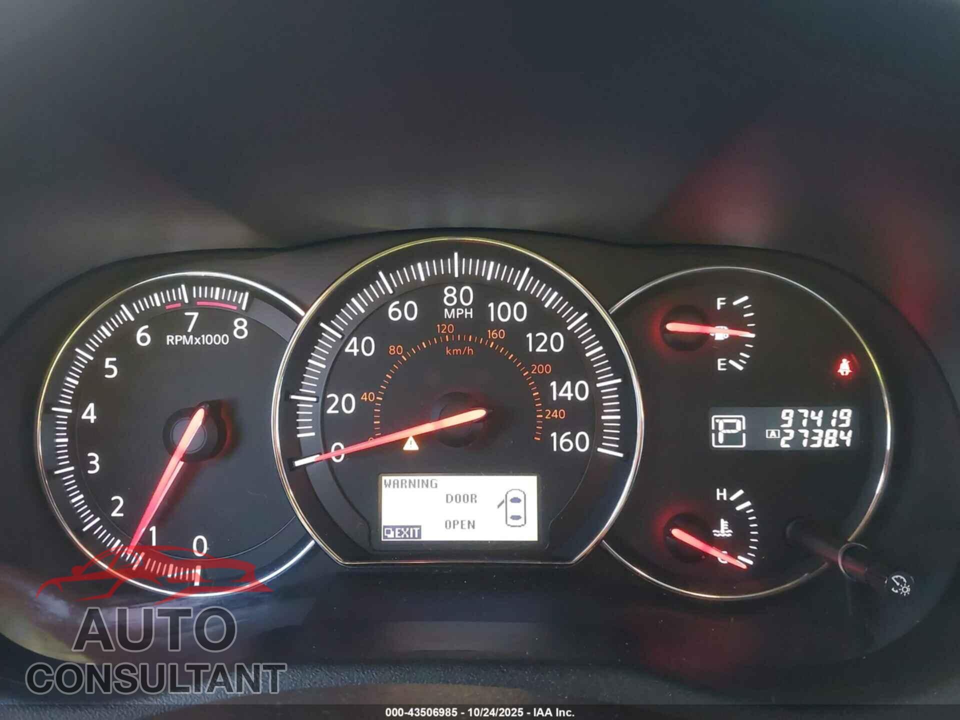 NISSAN MAXIMA 2013 - 1N4AA5AP6DC821981