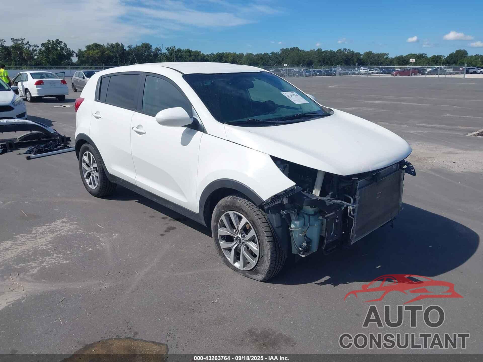 KIA SPORTAGE 2016 - KNDPB3AC1G7810189