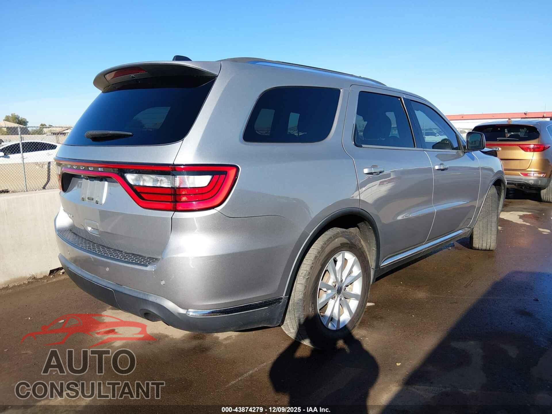 DODGE DURANGO 2021 - 1C4RDHAG4MC572666