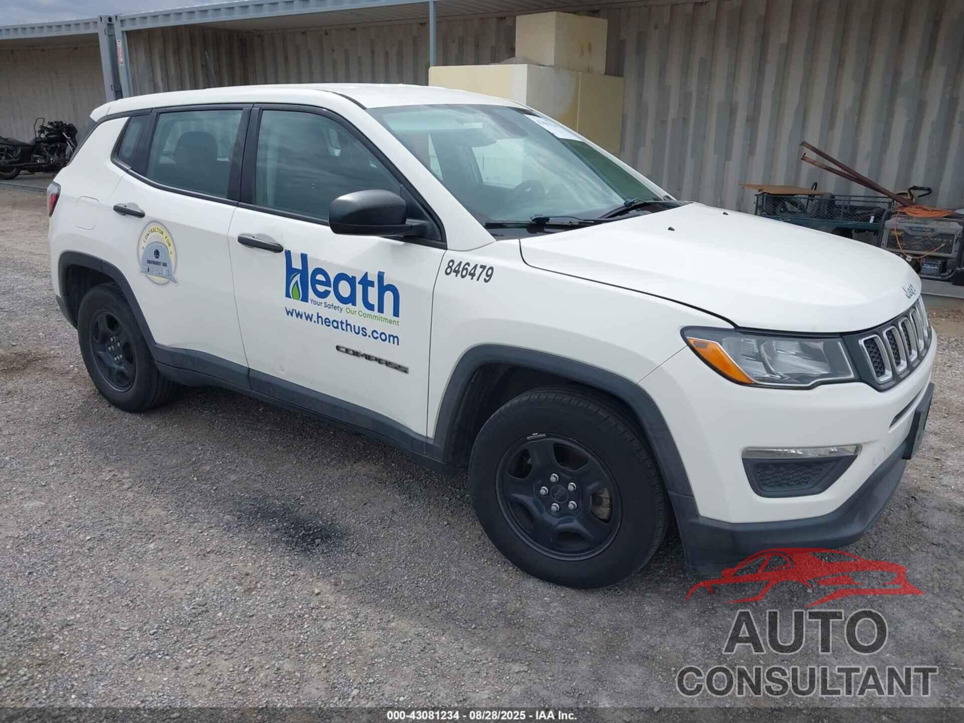 JEEP COMPASS 2018 - 3C4NJCAB6JT263442