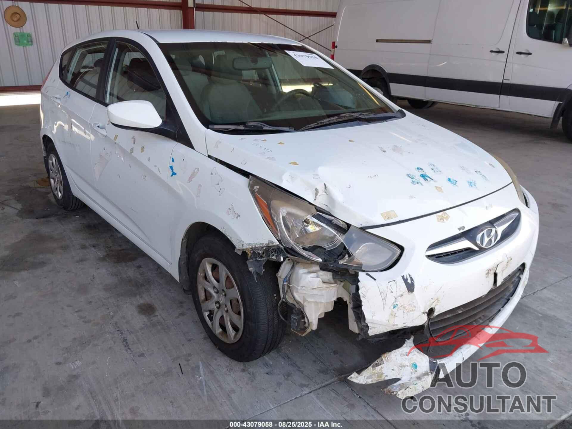 HYUNDAI ACCENT 2012 - KMHCT5AE7CU056232
