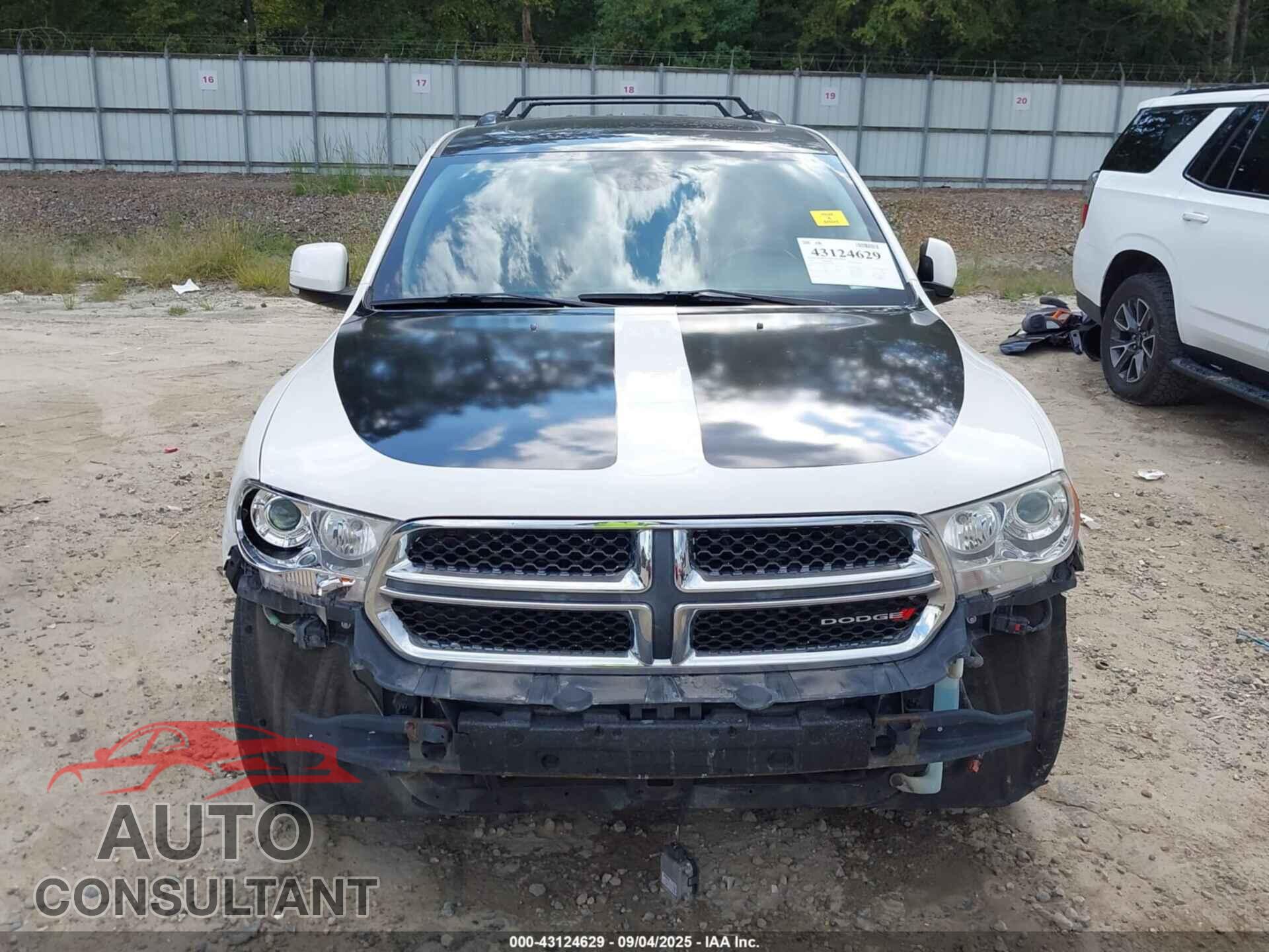DODGE DURANGO 2012 - 1C4SDJET4CC205099