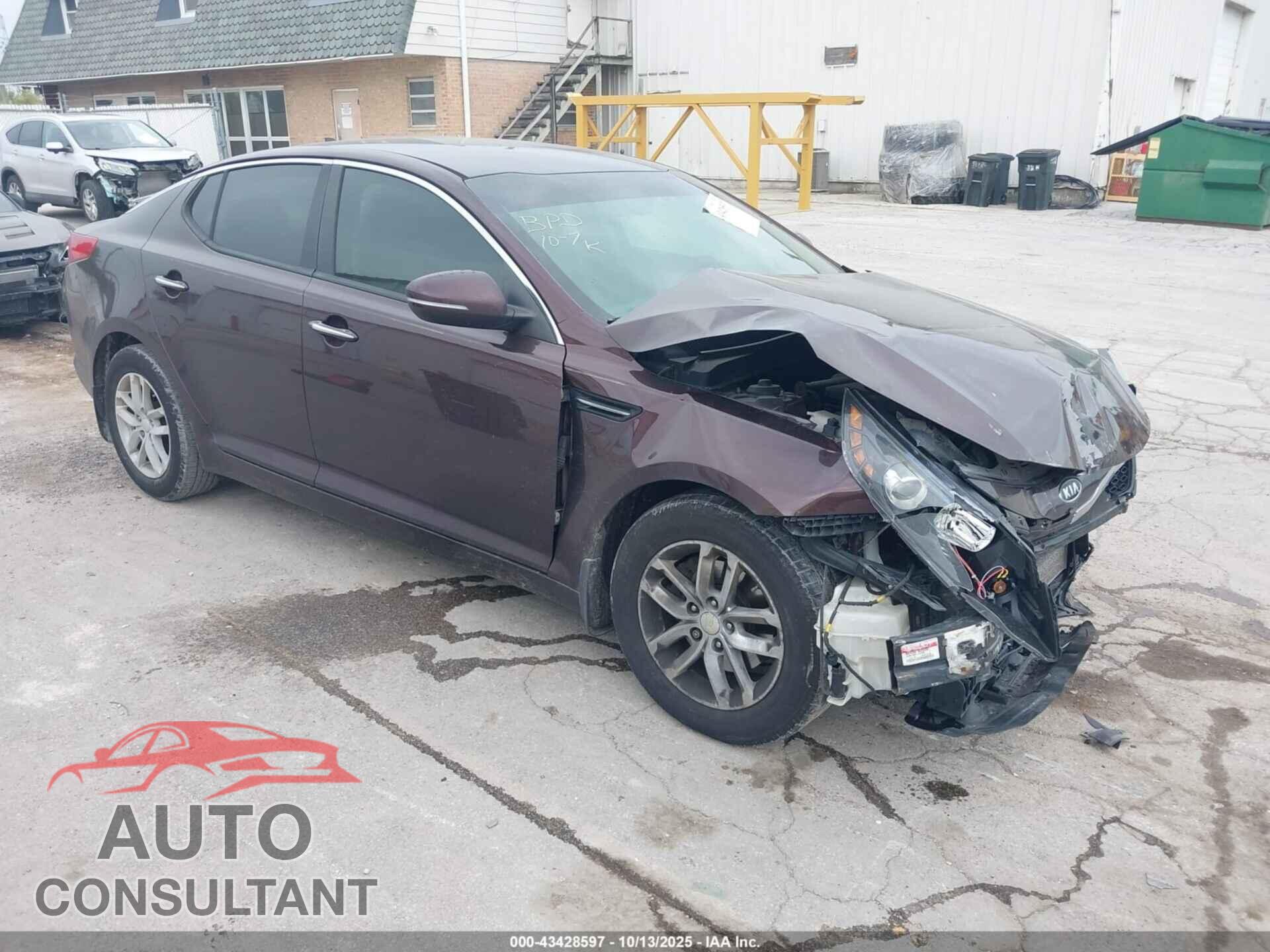 KIA OPTIMA 2012 - 5XXGM4A76CG052094