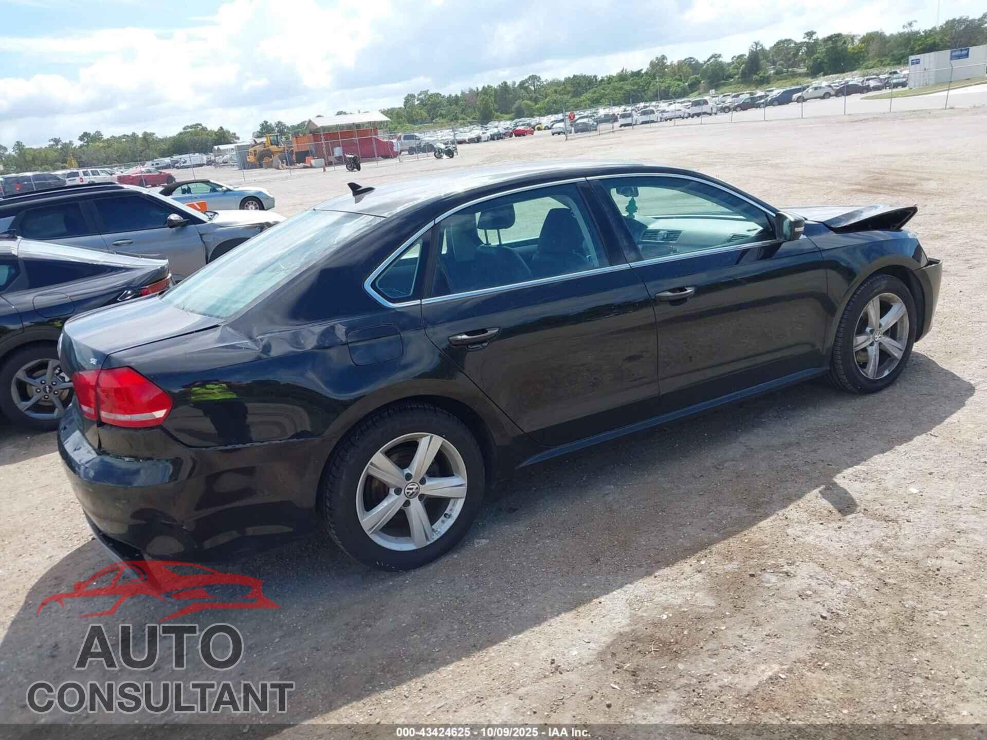 VOLKSWAGEN PASSAT 2013 - 1VWBP7A34DC106443