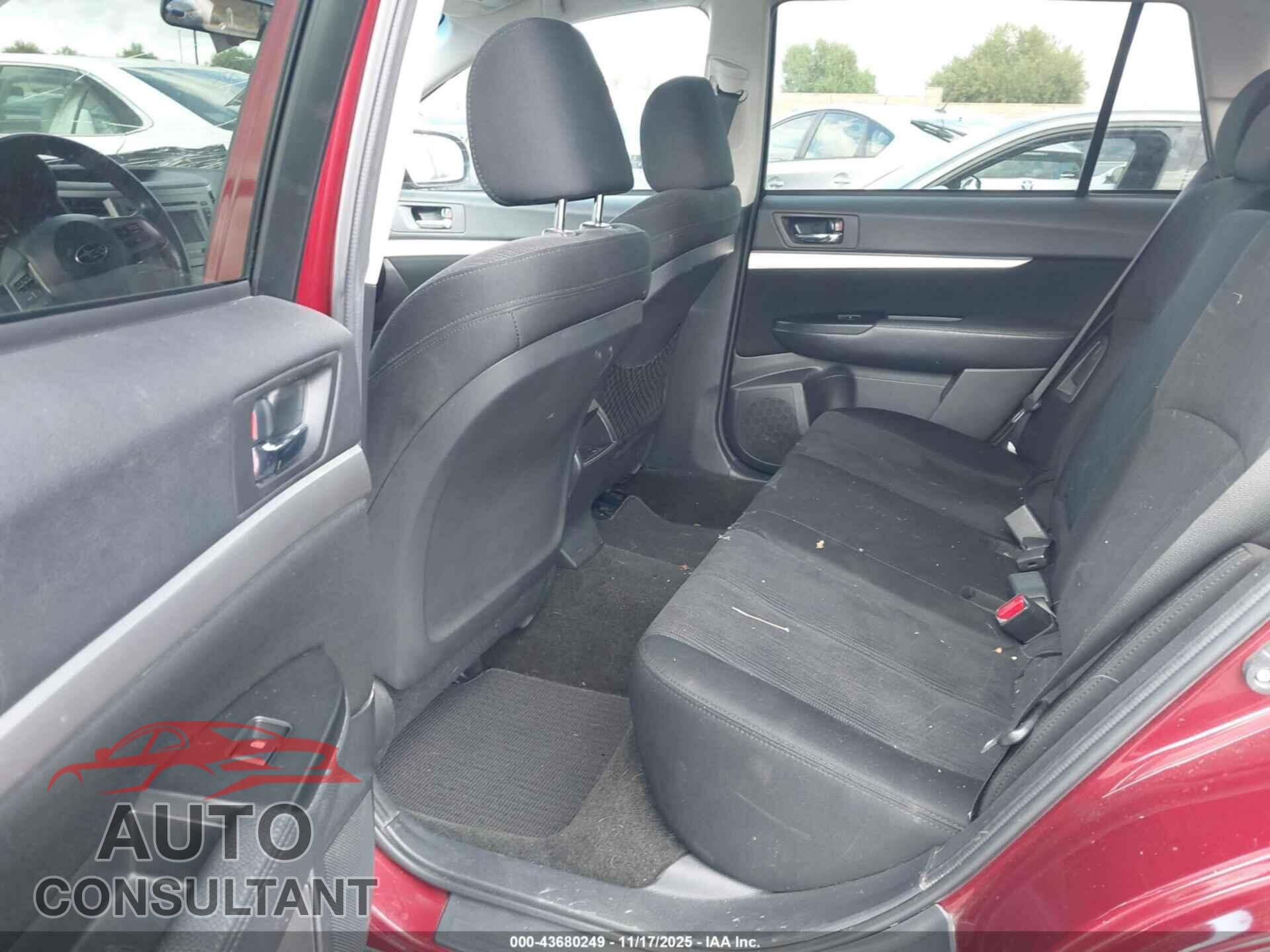SUBARU OUTBACK 2014 - 4S4BRBCC9E3325733