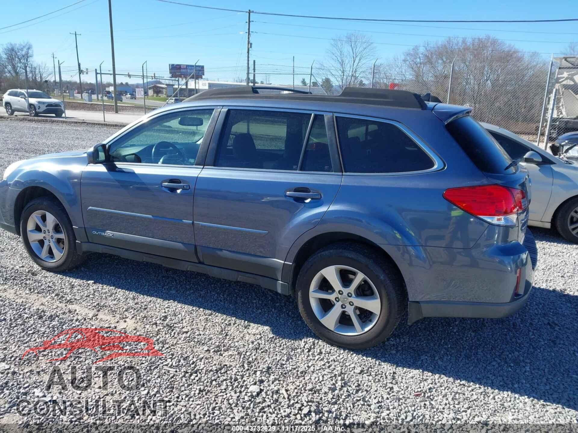SUBARU OUTBACK 2014 - 4S4BRBLC2E3302536