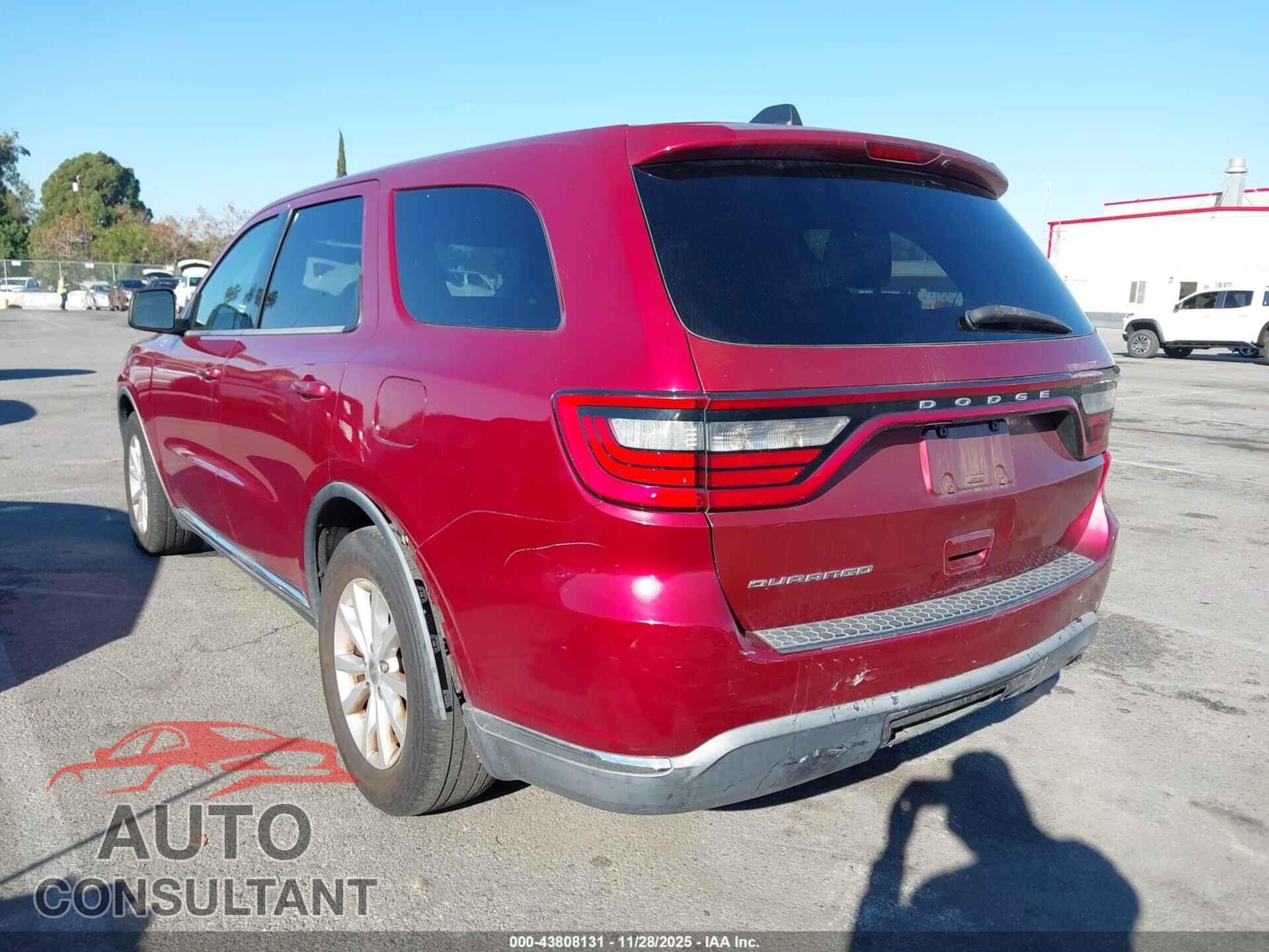 DODGE DURANGO 2014 - 1C4RDHAG3EC438104
