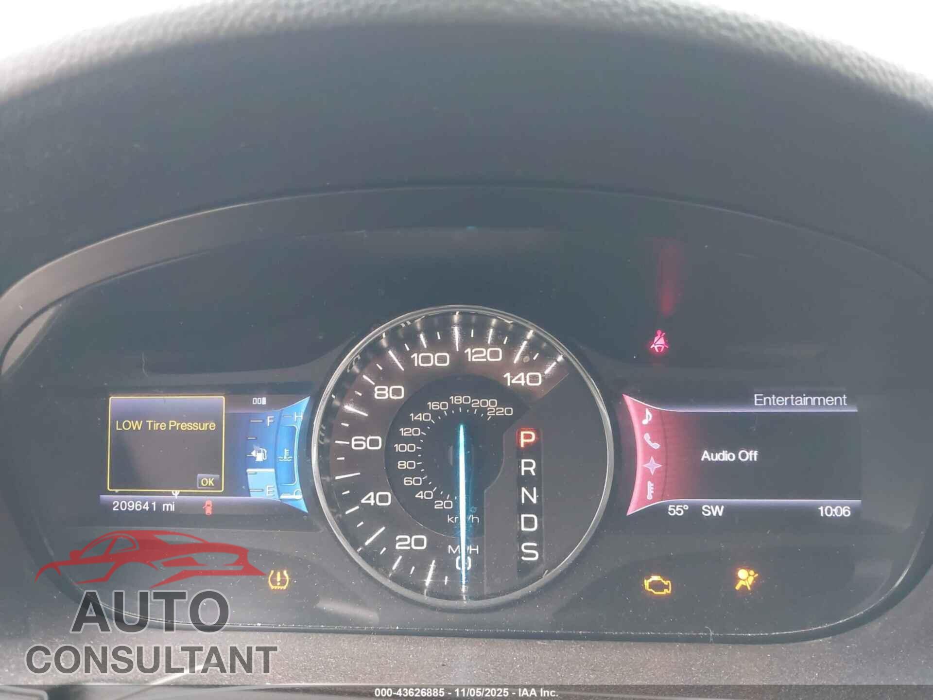 FORD EDGE 2013 - 2FMDK3JCXDBB52213