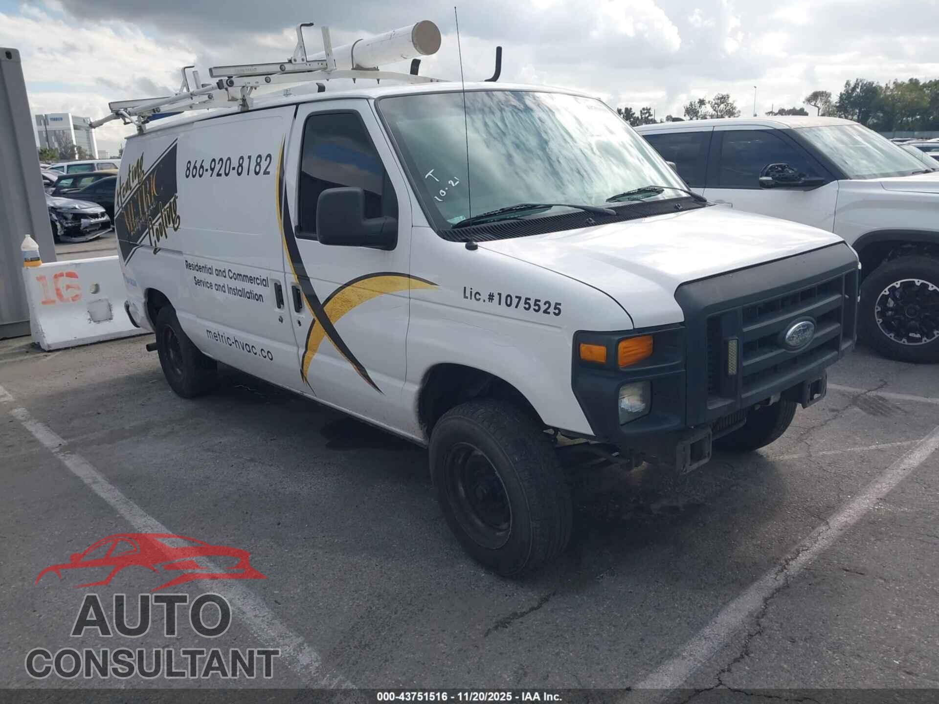 FORD E-150 2012 - 1FTNE1EW5CDA27511