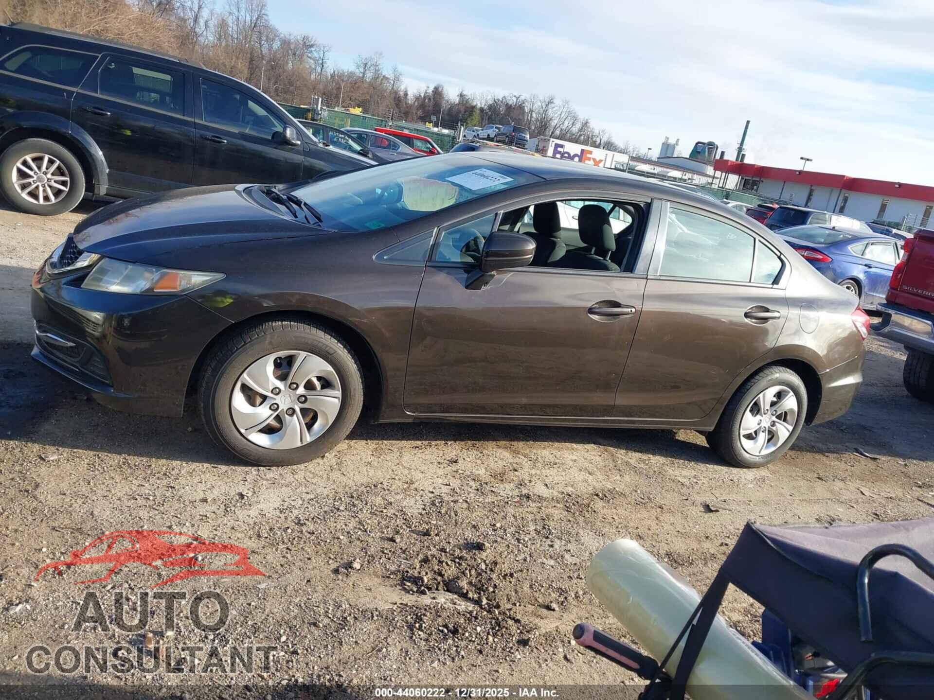 HONDA CIVIC 2014 - 2HGFB2F5XEH554704