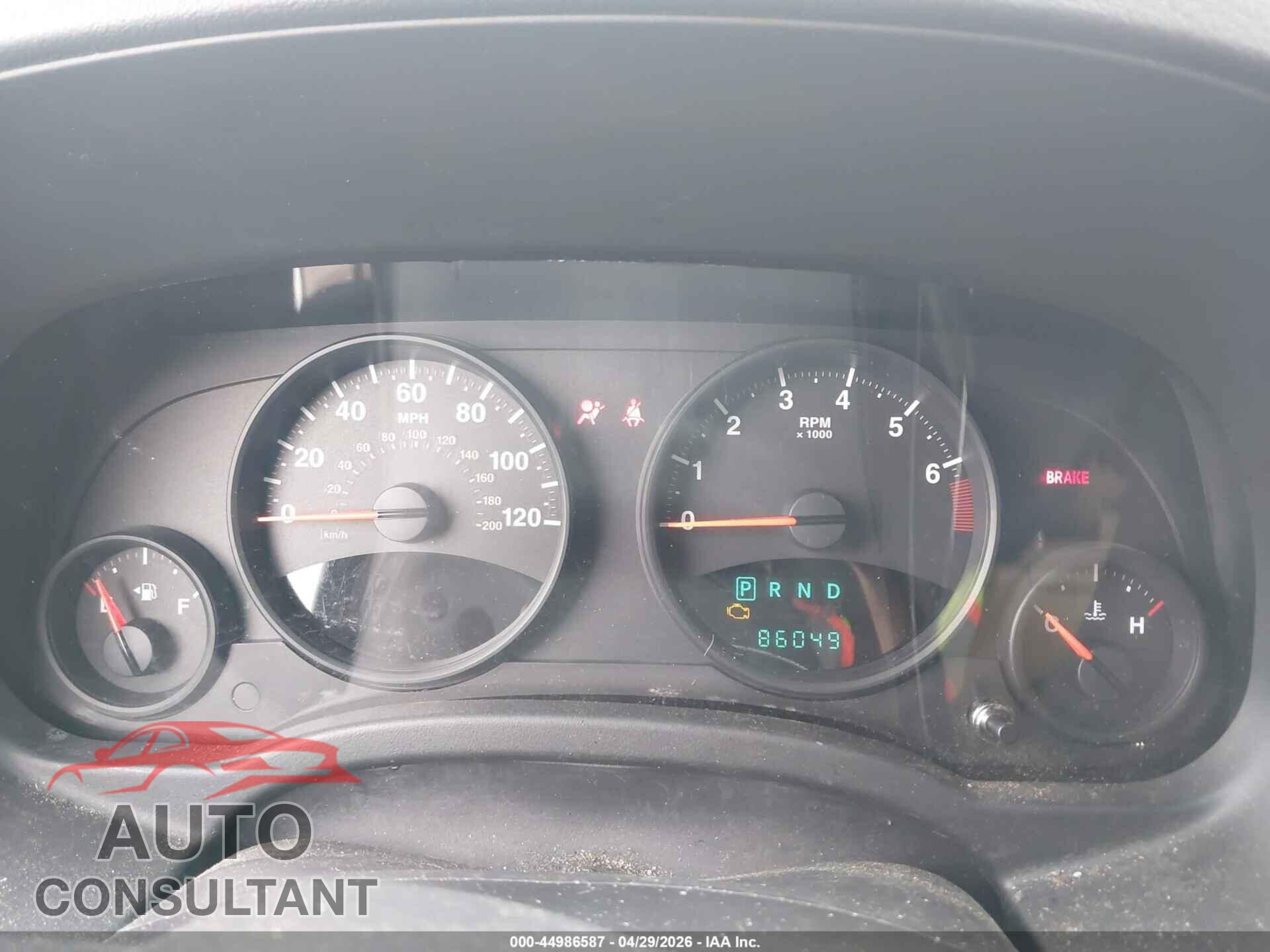 JEEP COMPASS 2012 - 1C4NJCEA6CD686452