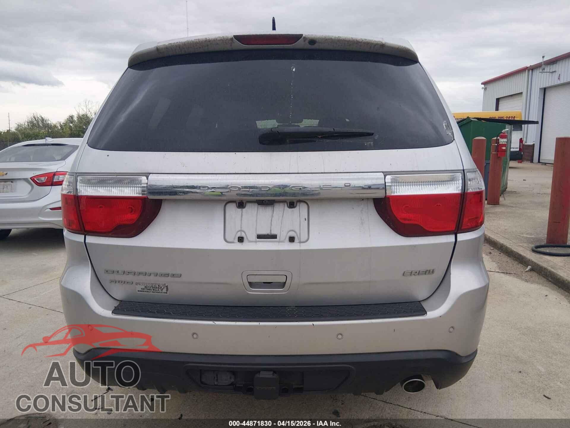 DODGE DURANGO 2013 - 1C4RDJDG9DC554117