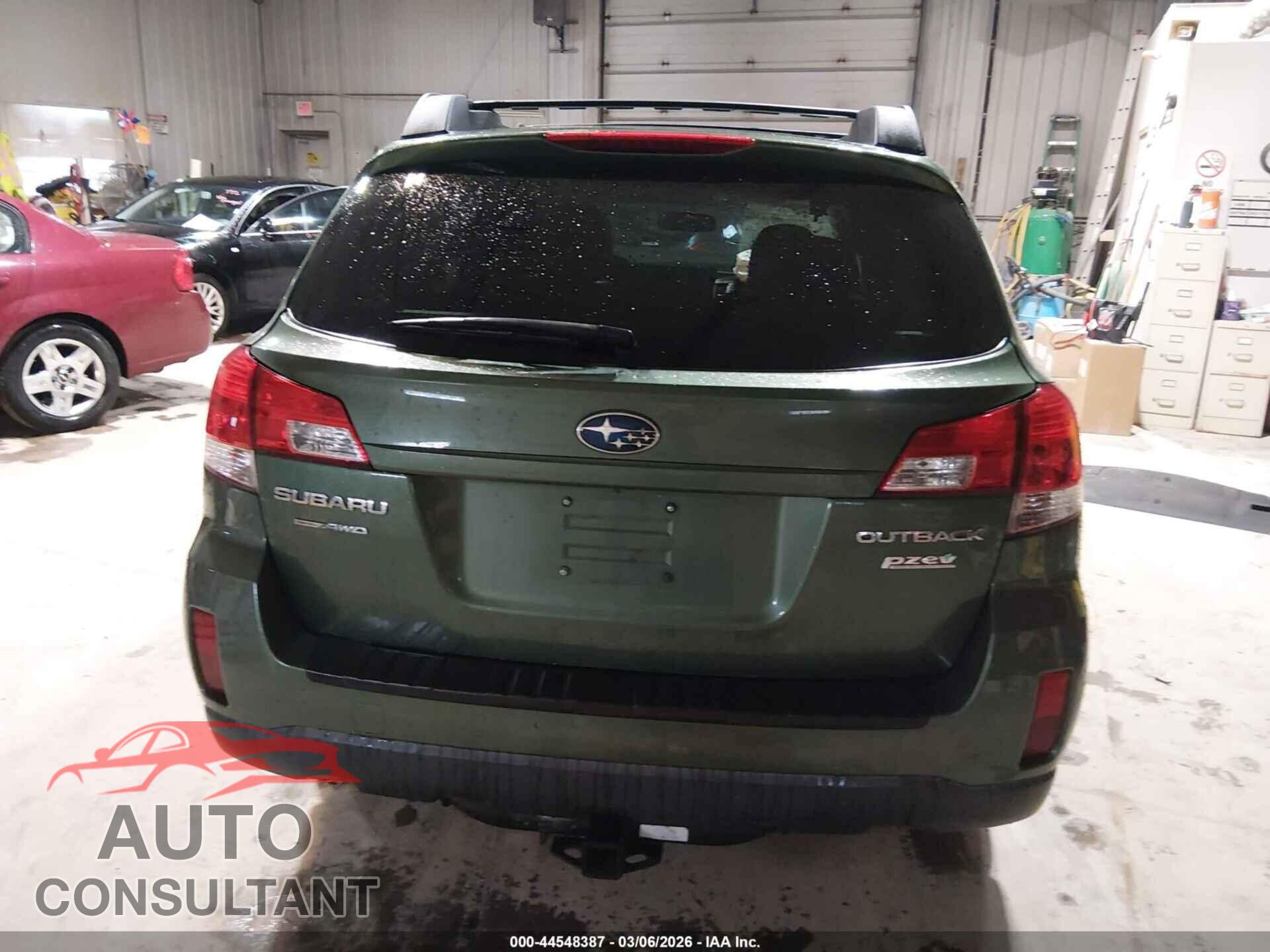 SUBARU OUTBACK 2011 - 4S4BRBCC8B3422692