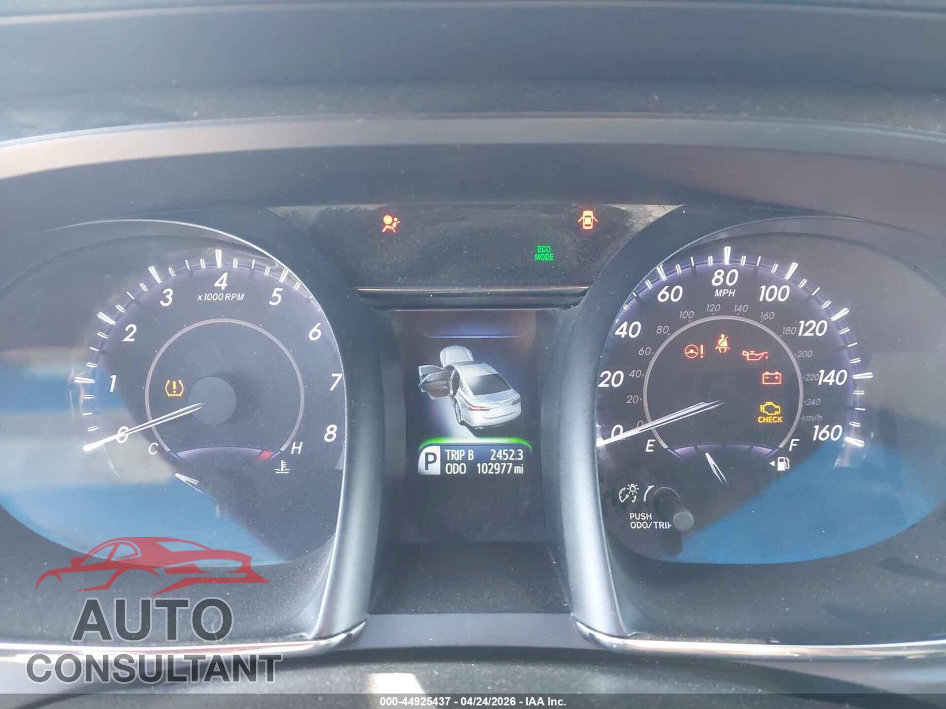 TOYOTA AVALON 2015 - 4T1BK1EB5FU168183