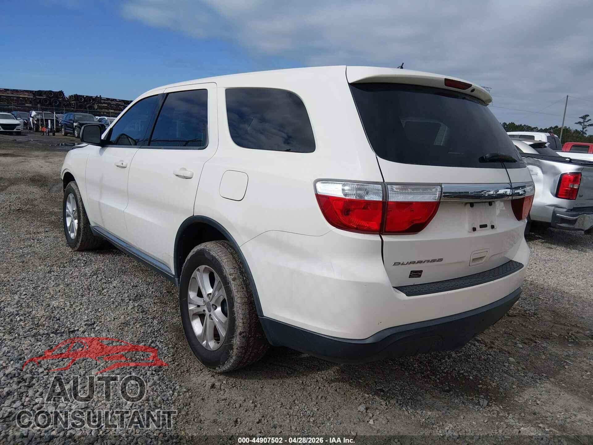 DODGE DURANGO 2012 - 1C4RDHAGXCC247518
