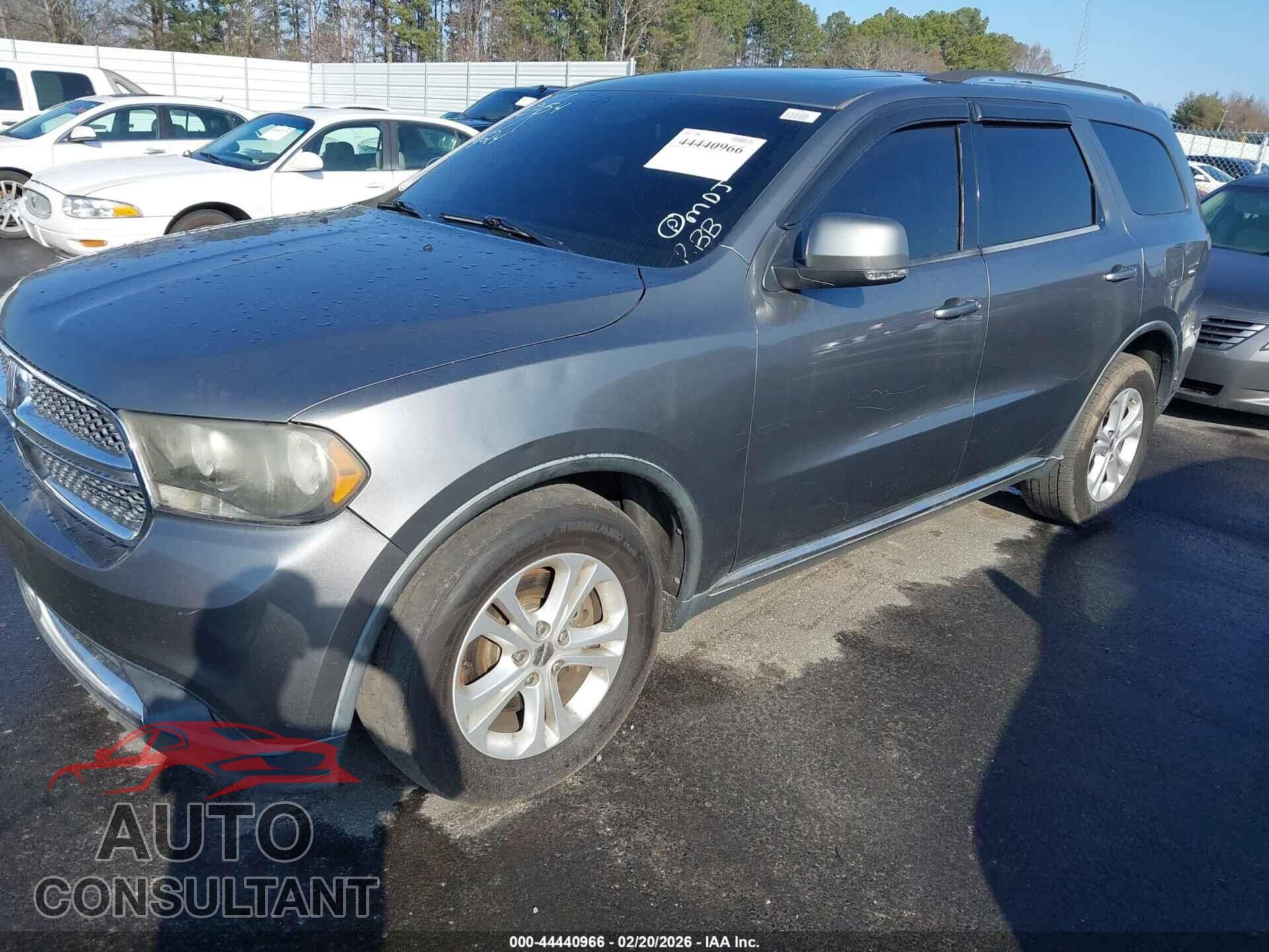 DODGE DURANGO 2012 - 1C4SDHDT6CC181804