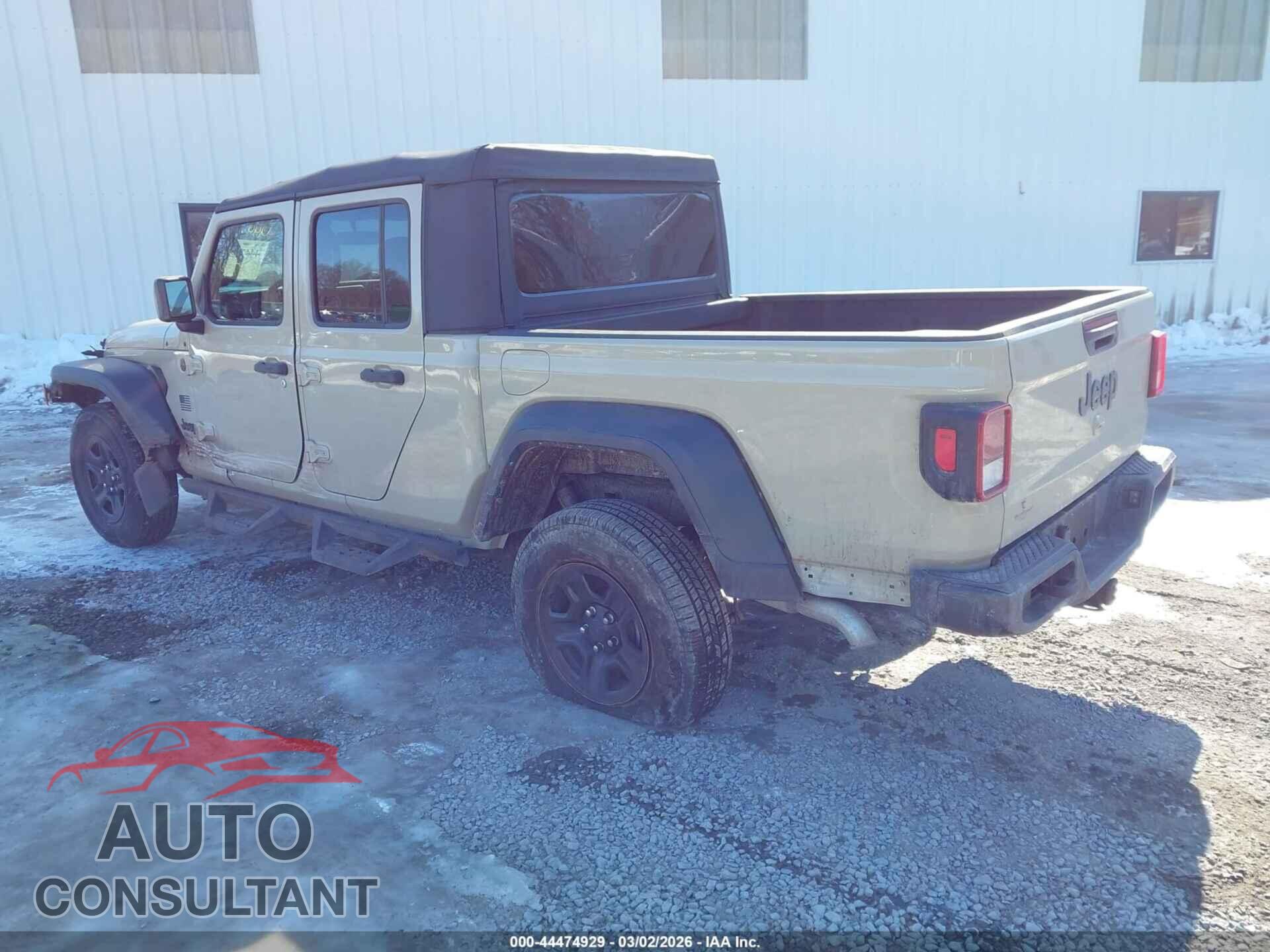 JEEP GLADIATOR 2022 - 1C6HJTAG7NL172228