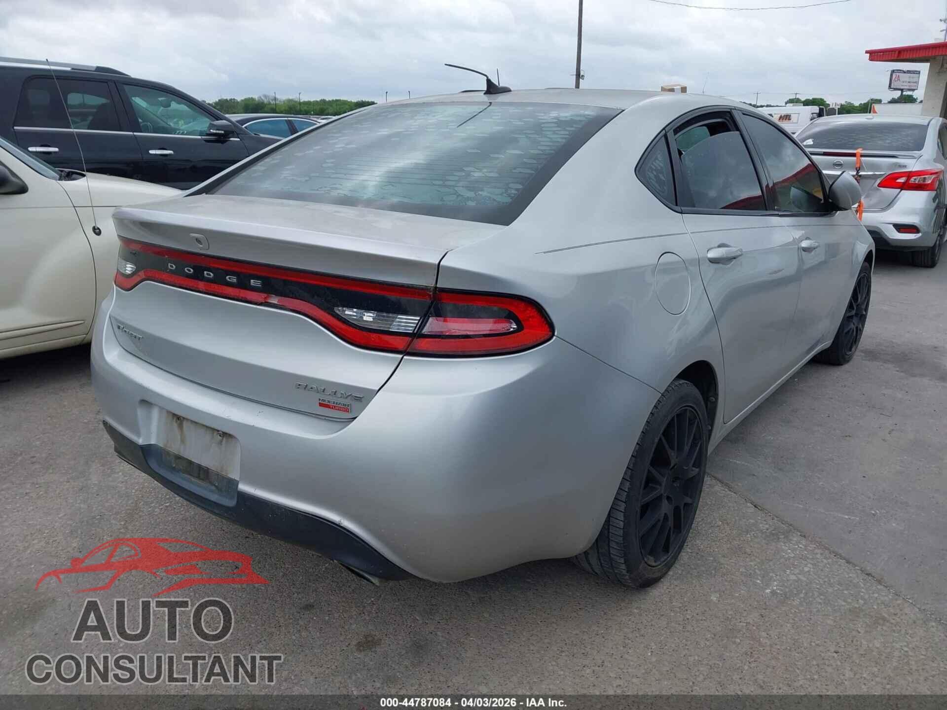 DODGE DART 2013 - 1C3CDFBH2DD156499