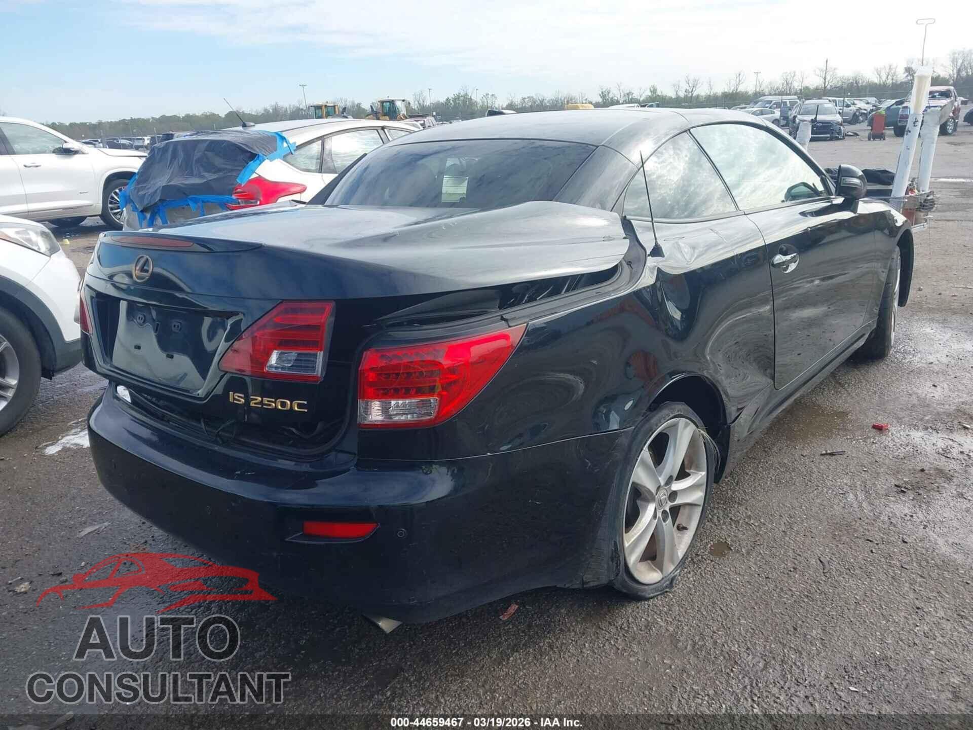 LEXUS IS 250C 2012 - JTHFF2C24C2523689