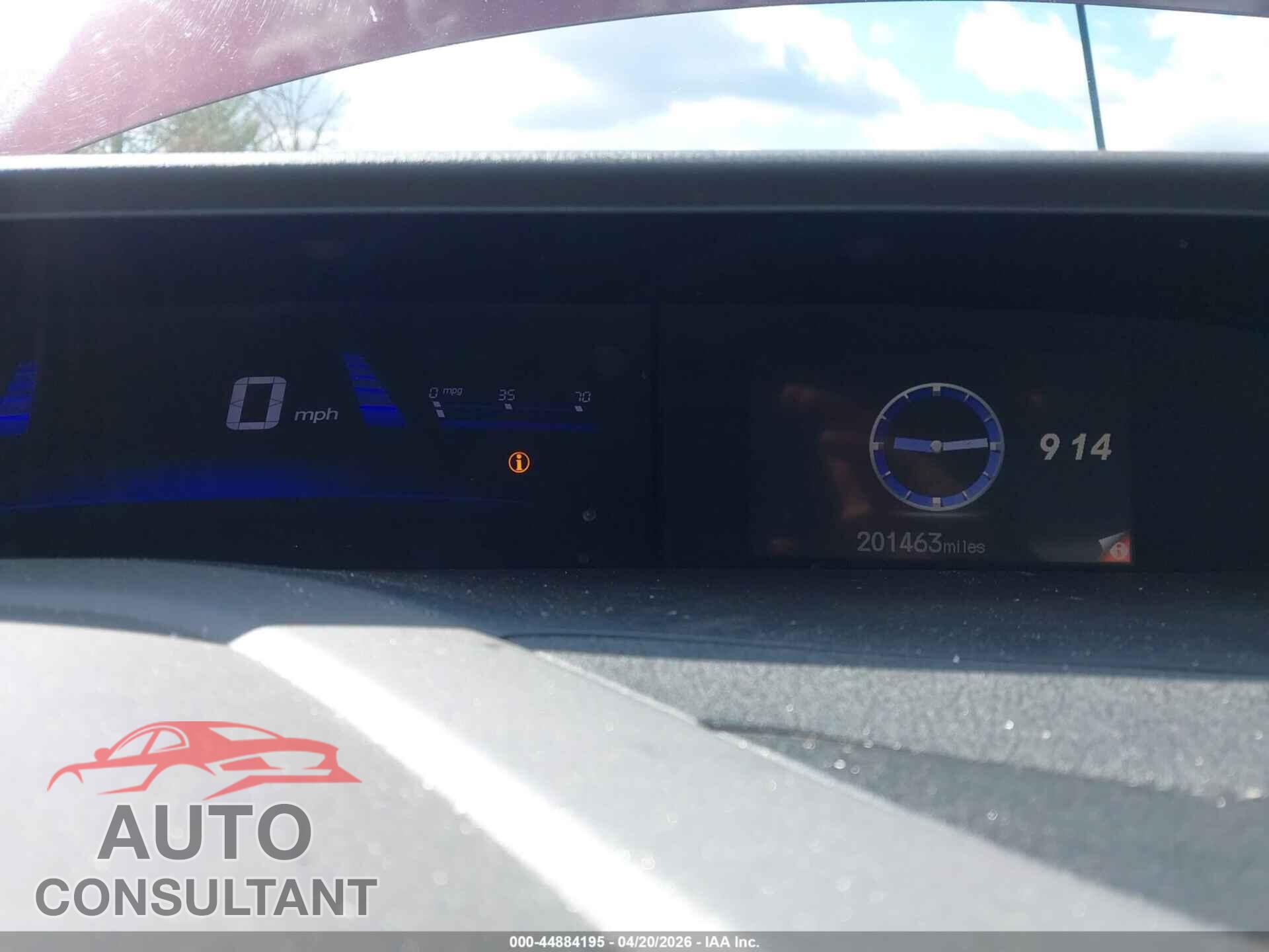 HONDA CIVIC 2012 - JHMFB2F5XCS001053
